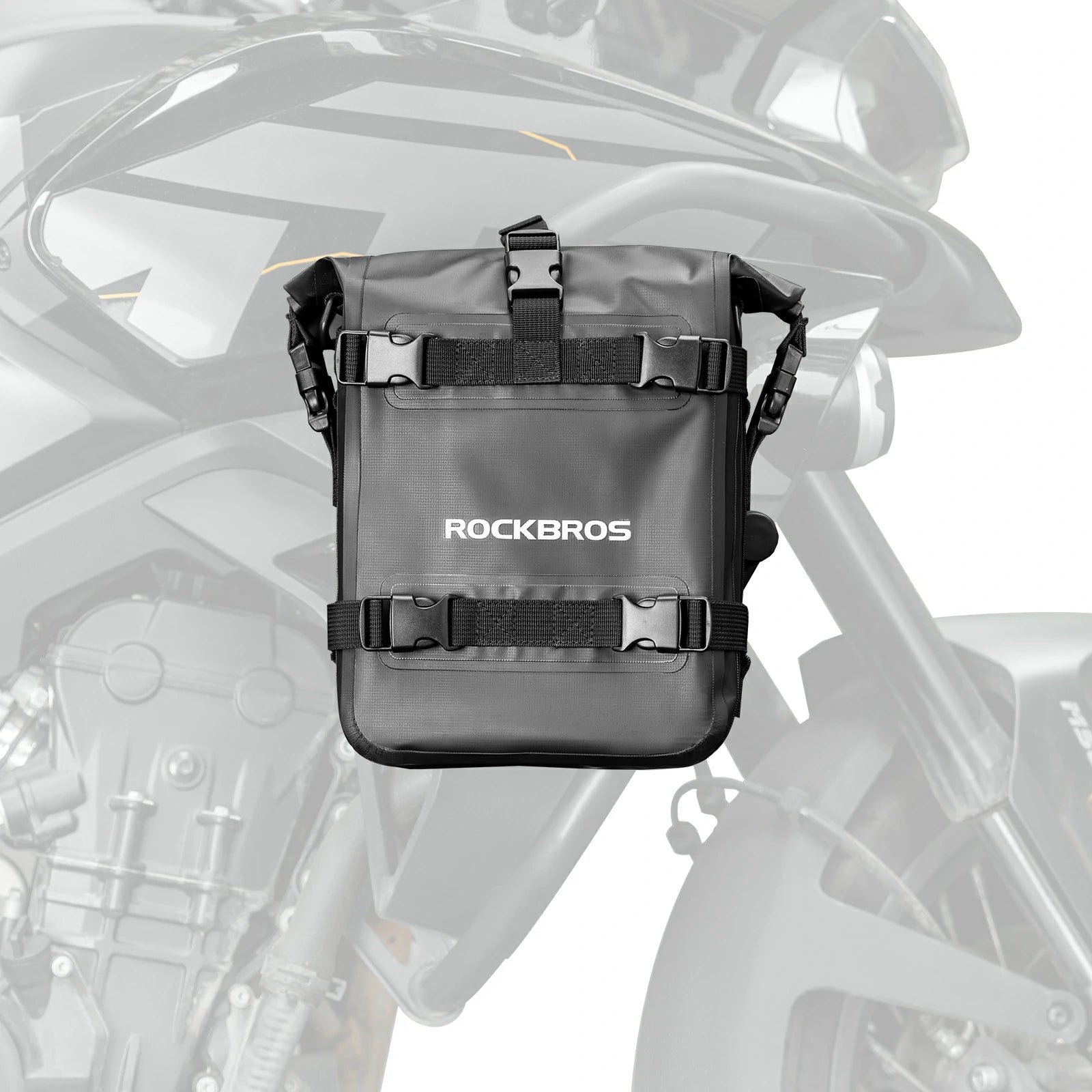 ROCKBROS motorcycle crash bar bag 100 waterproof with shoulder strap 5-7l