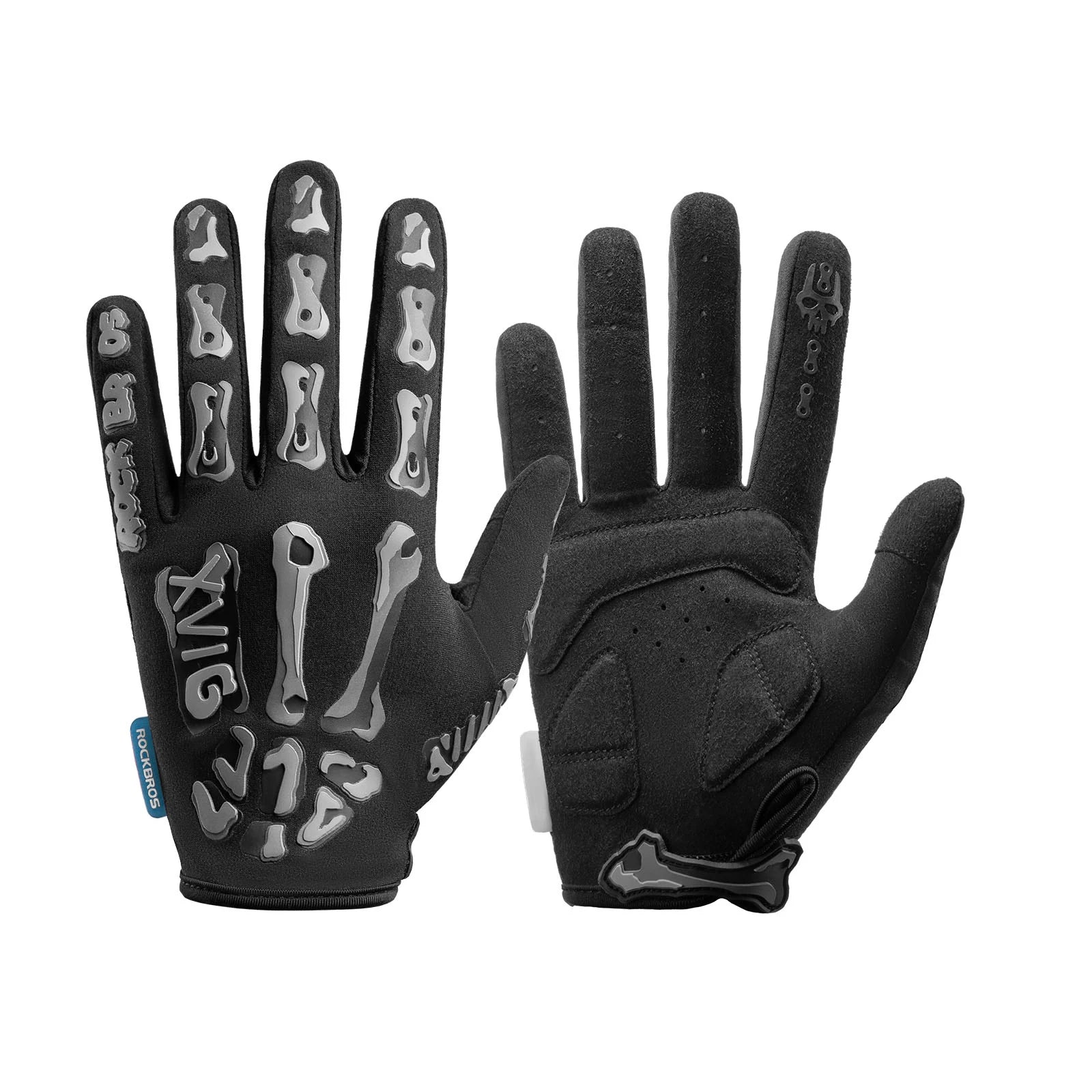 Cycling Gloves with Padded Palms & Touchscreen Fingers