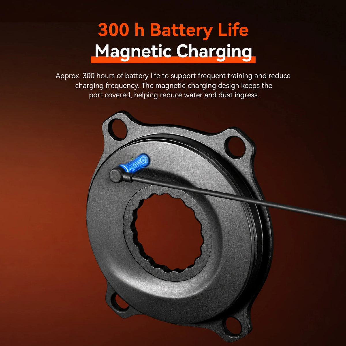 Bike Power Meter with ANT+ & Bluetooth, 110 BCD Spider