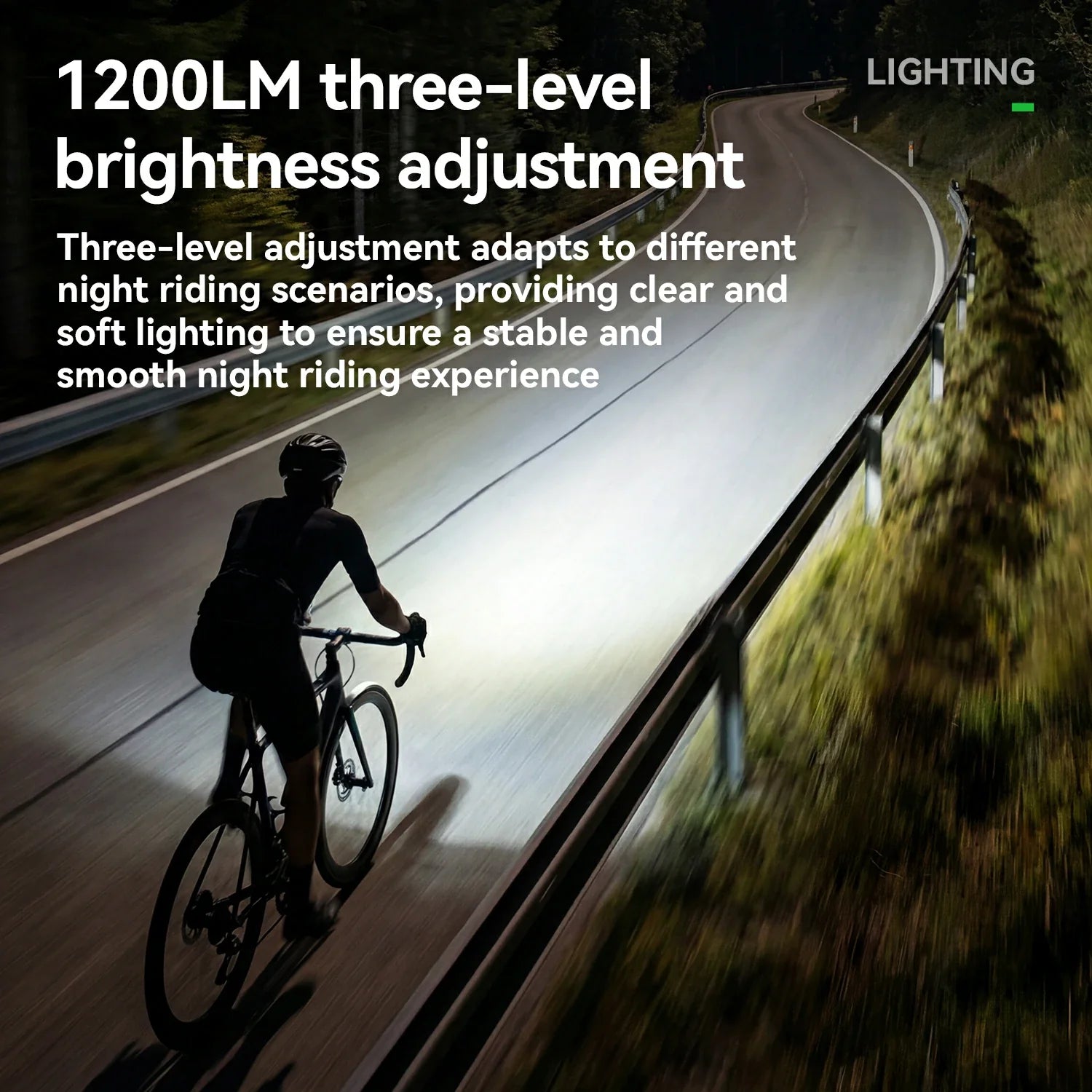 Bike Front Light QC 1200 - ROCKBROS-UK