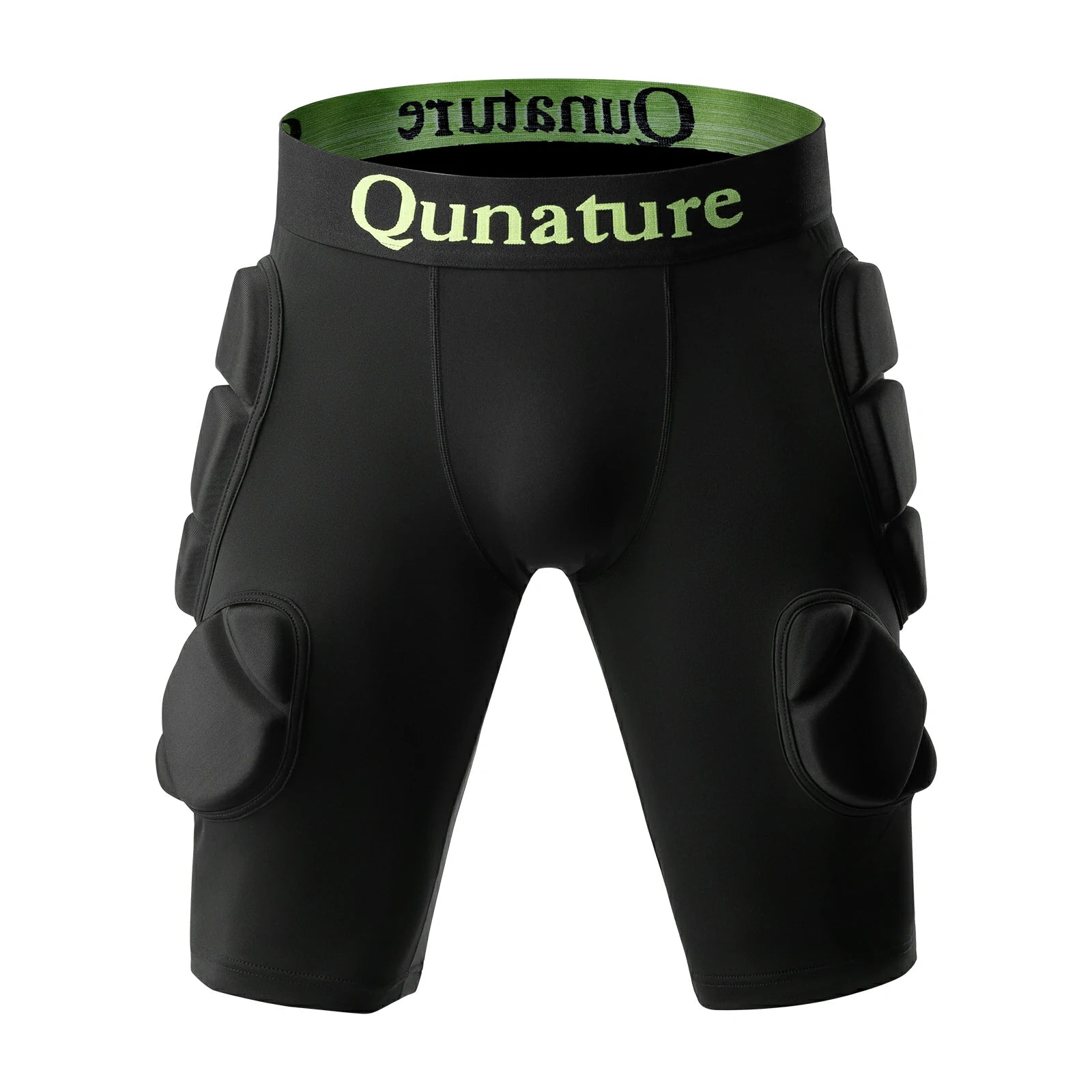 qunature snowboard impact shorts padded protective pants