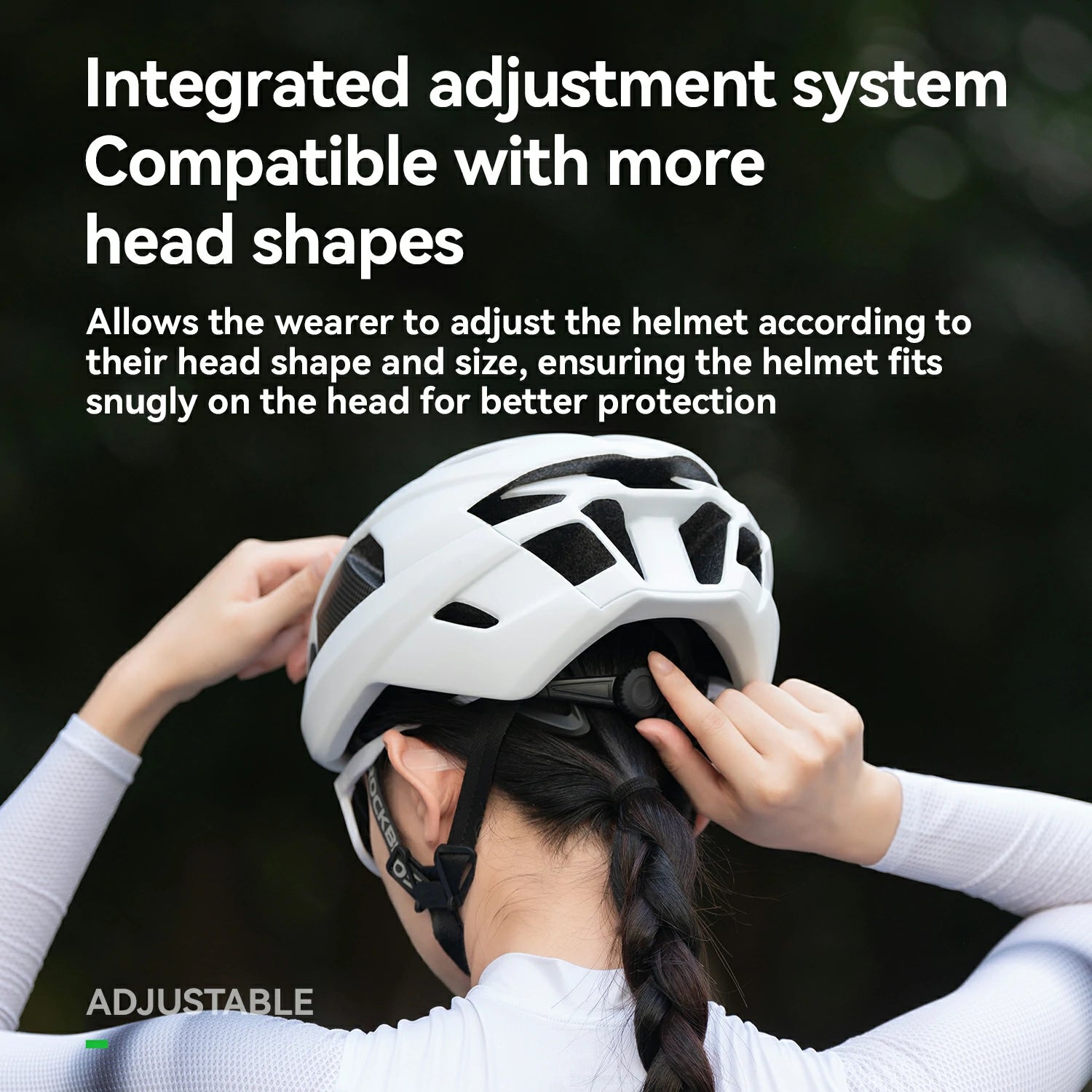 Road Cycling Helmet with Adjustable Fit & Ventilation