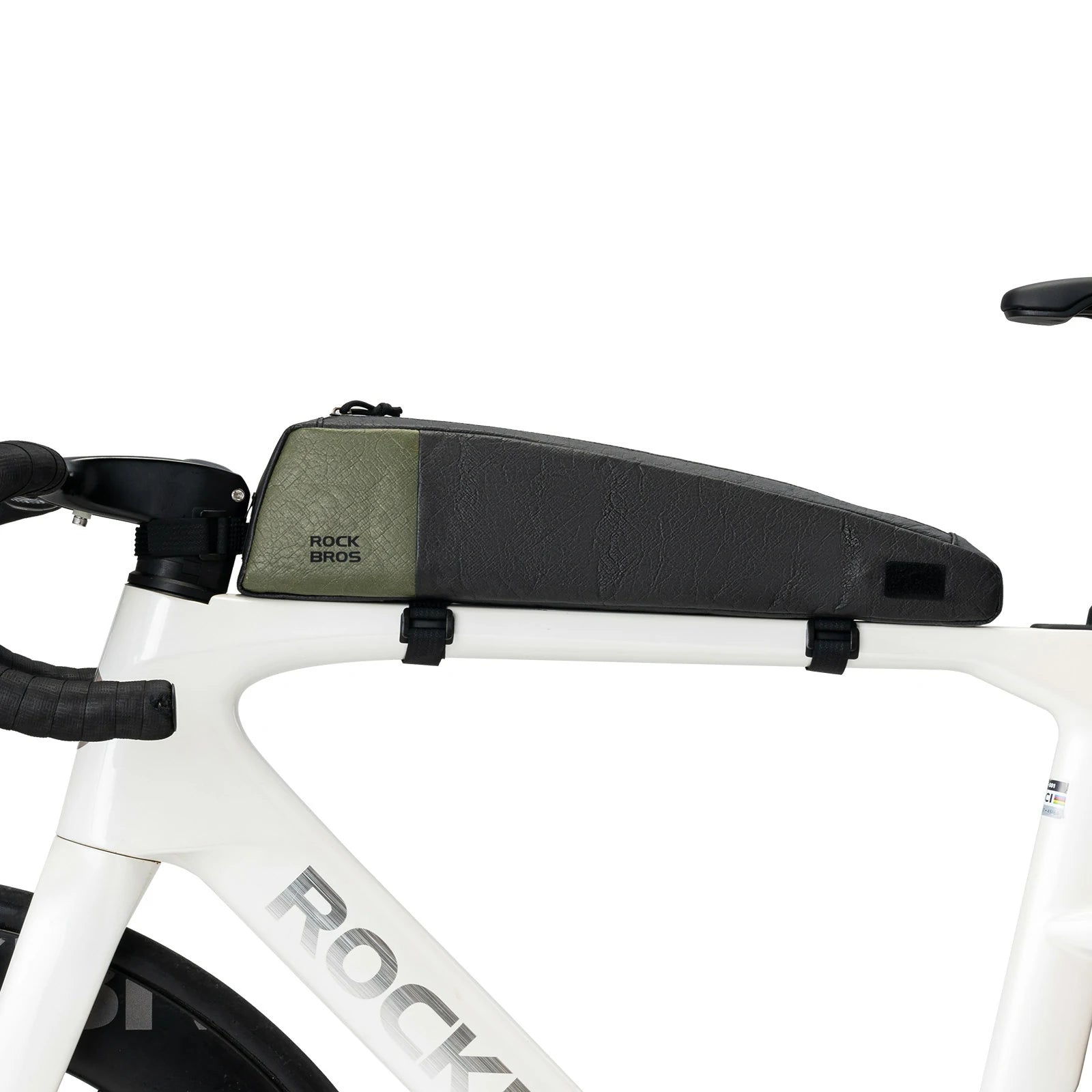 rockbros extended 0.9 l top-tube frame bag