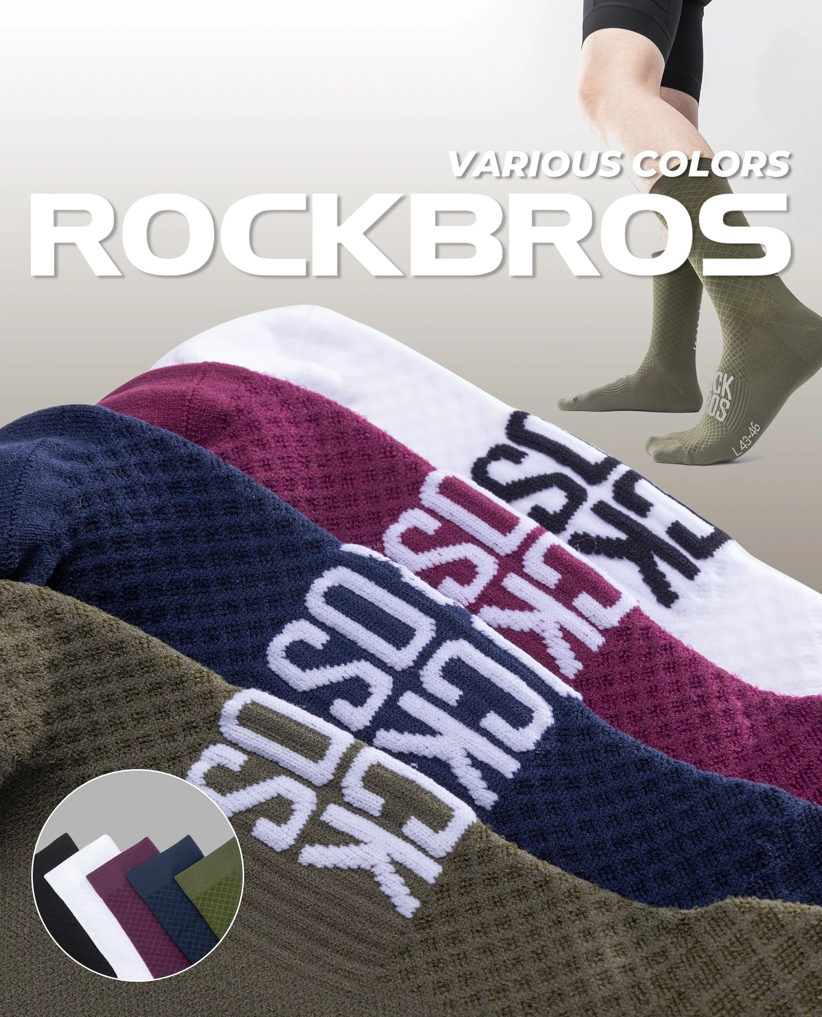ROAD TO SKY Cycling Stockings