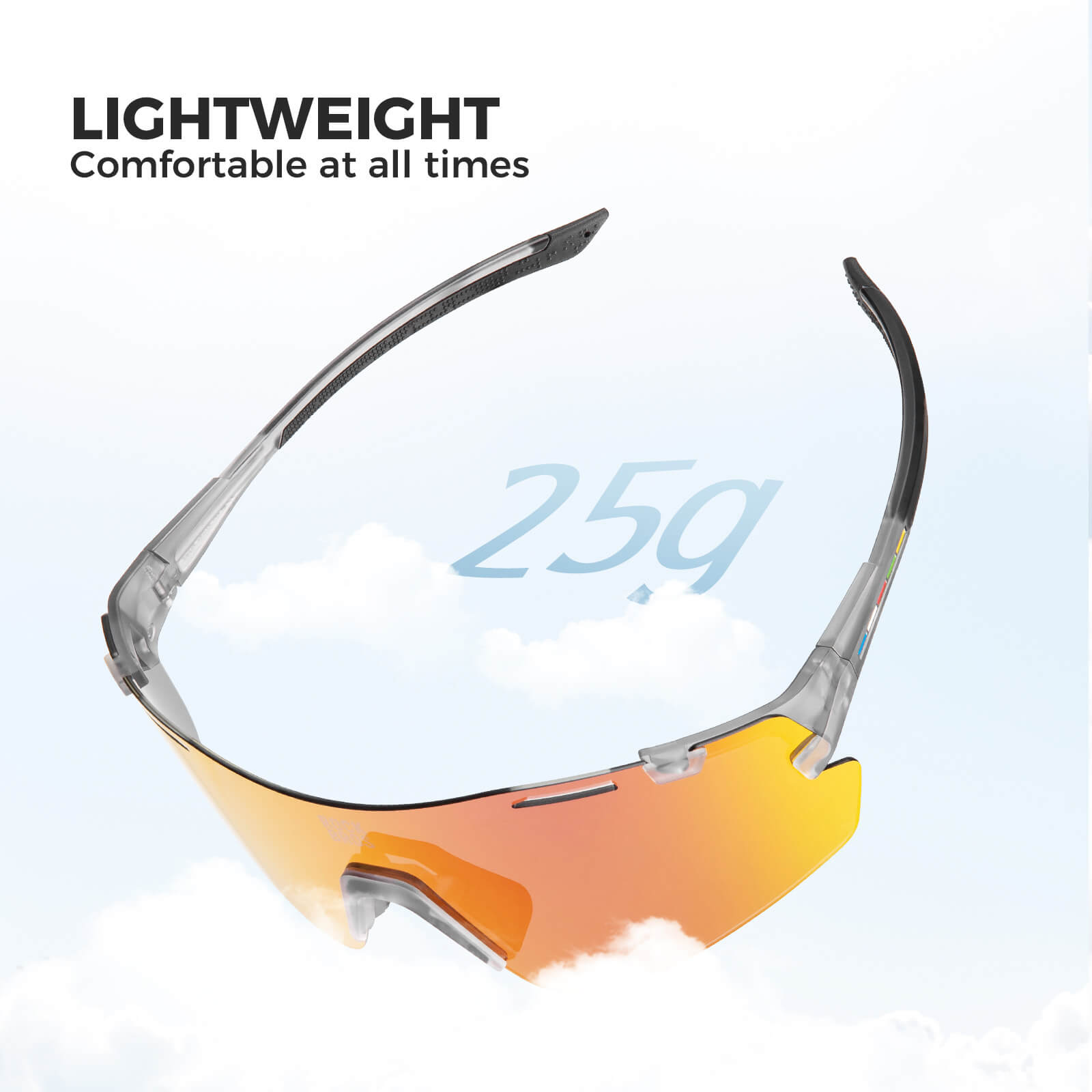 road to sky boundless photochromic cycling sunglasses with uv400 protection