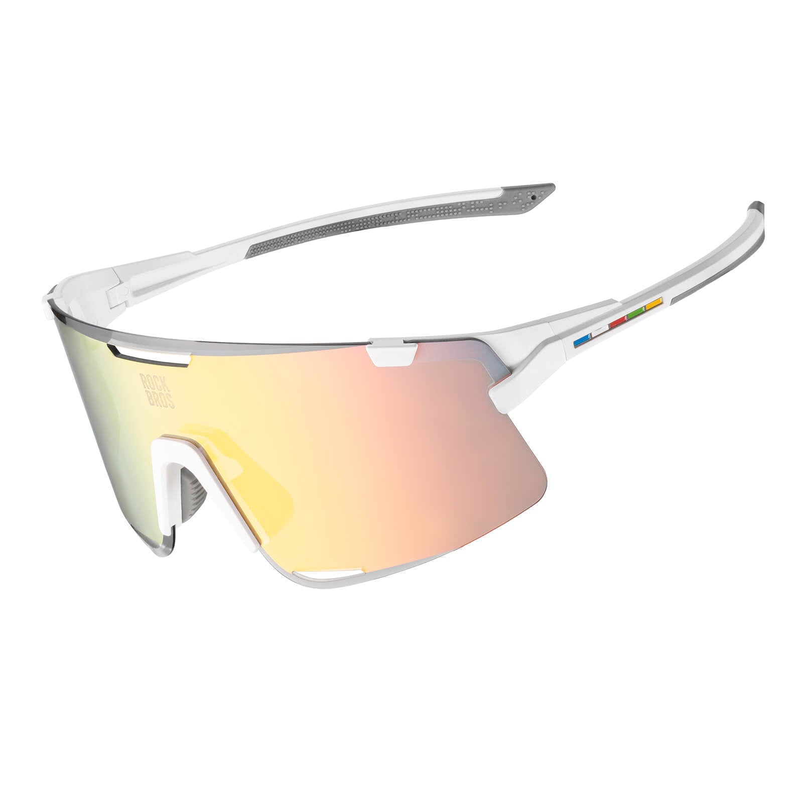 road to sky boundless photochromic cycling sunglasses with uv400 protection #Color_White