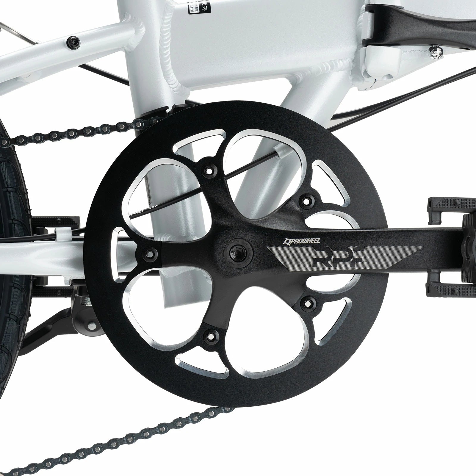 rockbros 20 inch aluminum folding bike 8 speed for city commuting
#color_White