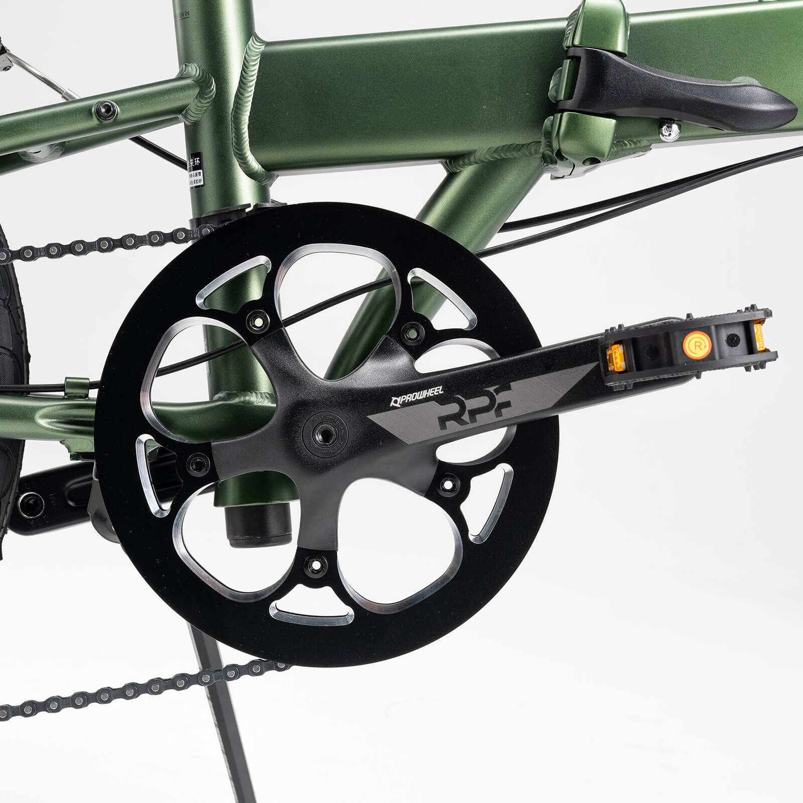 rockbros 20 inch aluminum folding bike 8 speed for city commuting
#color_Green