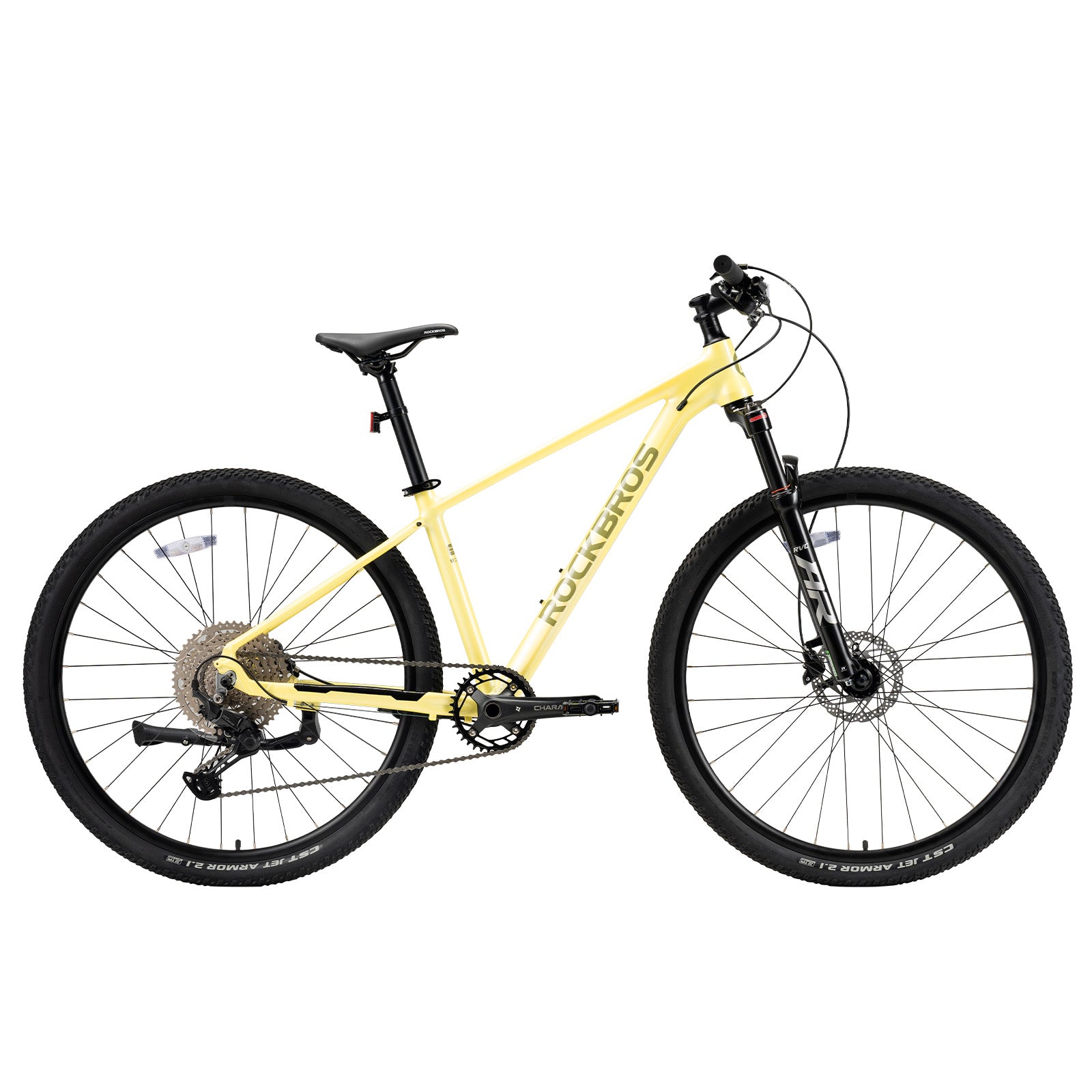 MT400 29 Inch Mountain Bike with 1×10 Gears ROCKBROS#Color_Yellow
