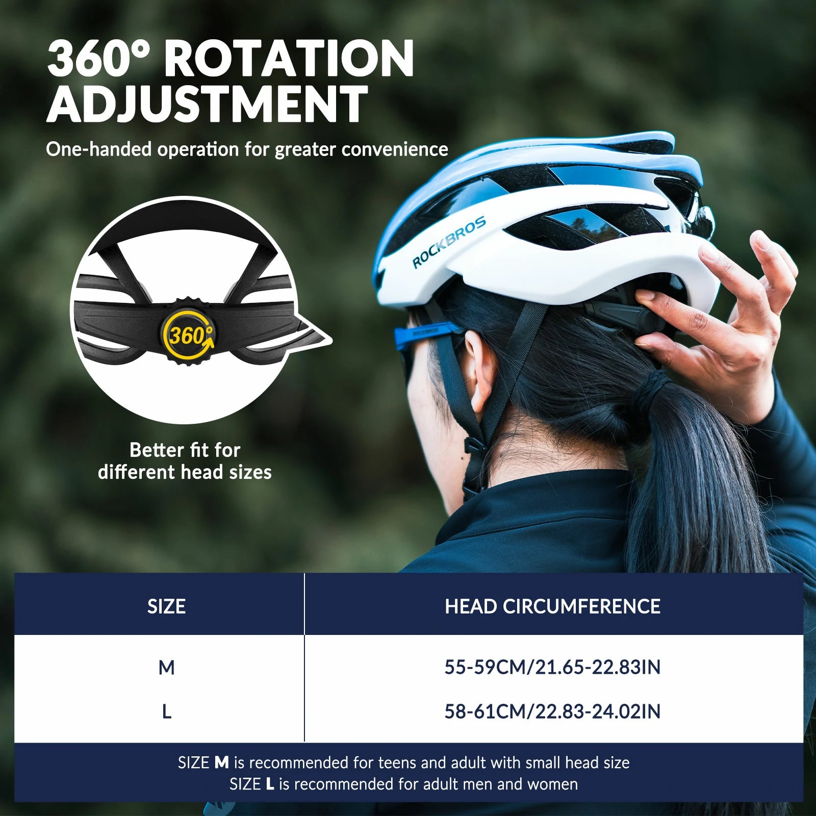 adult cycling helmet for road and commuting rides