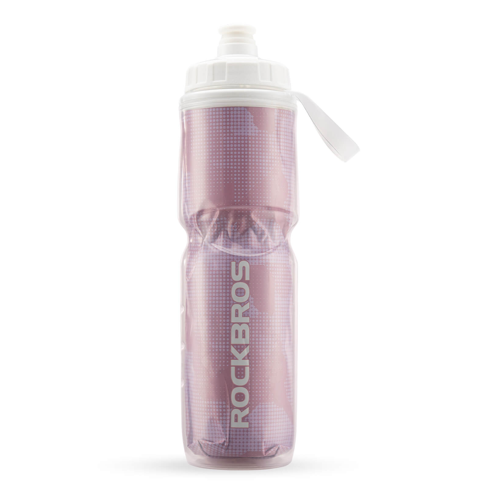 rockbros 670 ml double-wall insulated cycling bottle #Color_Pink