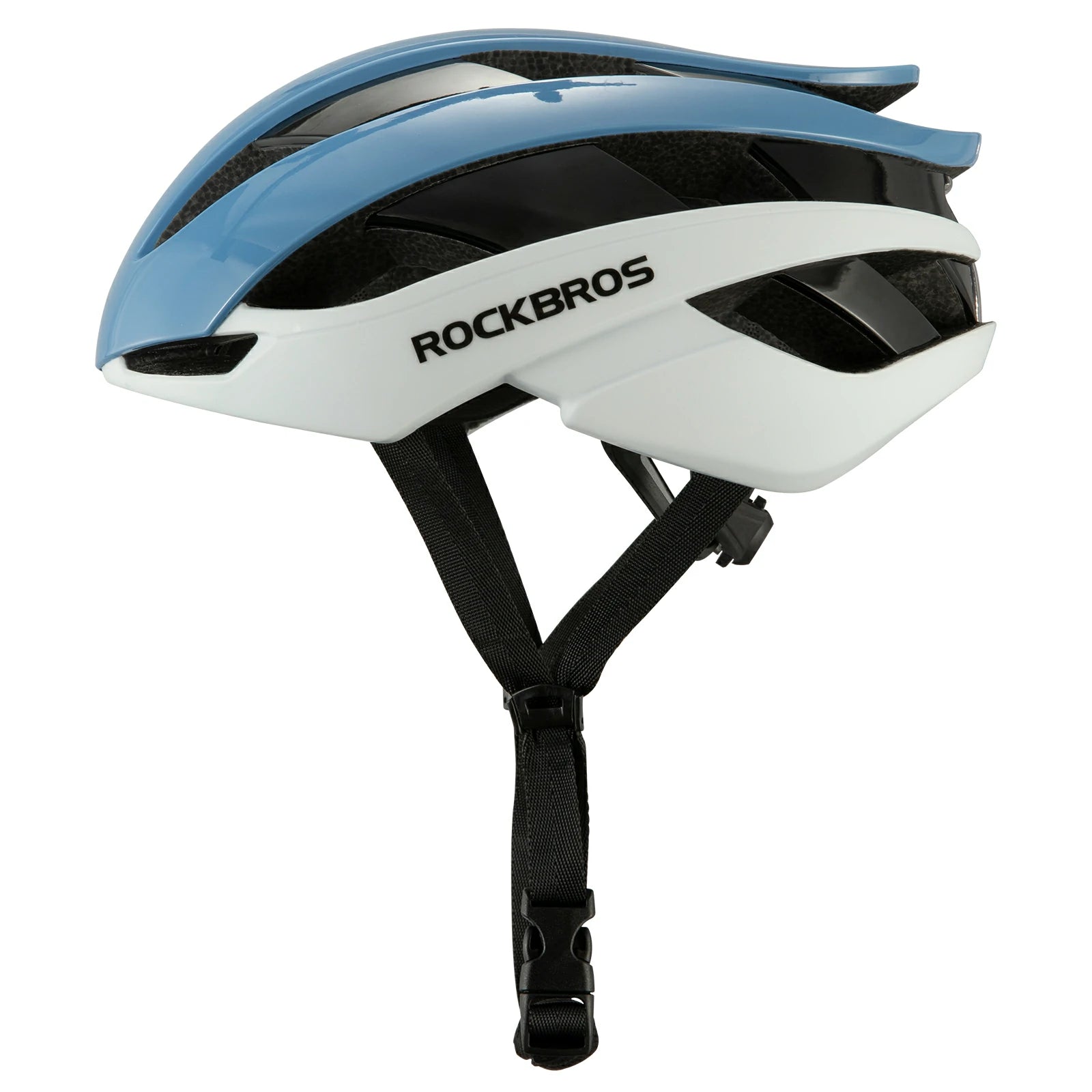 Sky blue adult cycling helmet for road and commuting rides#color_Sky blue