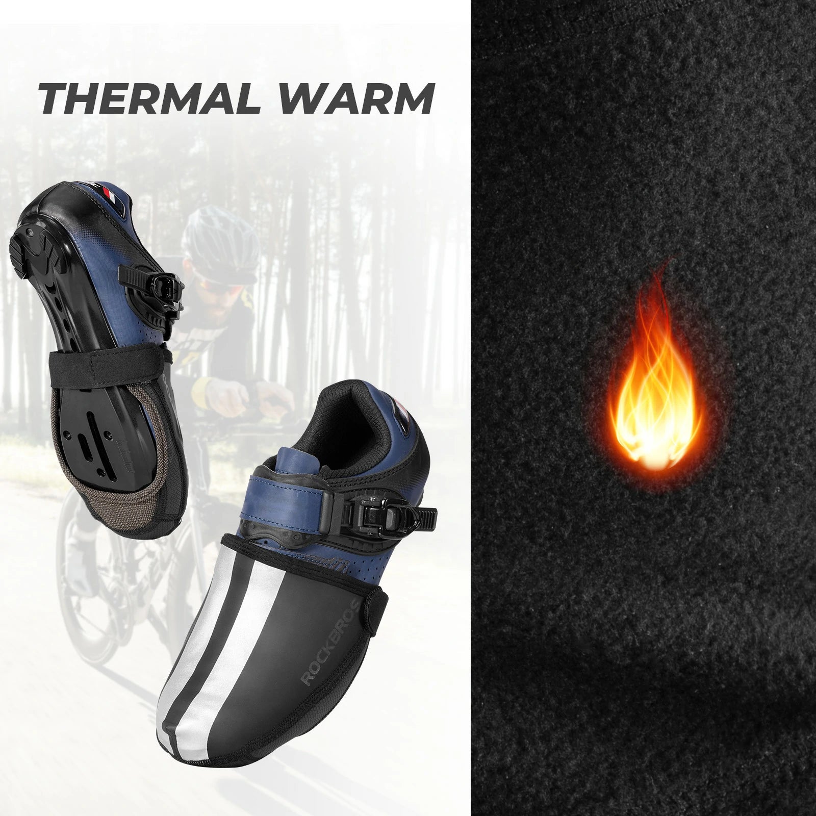 rockbros black thermal waterproof