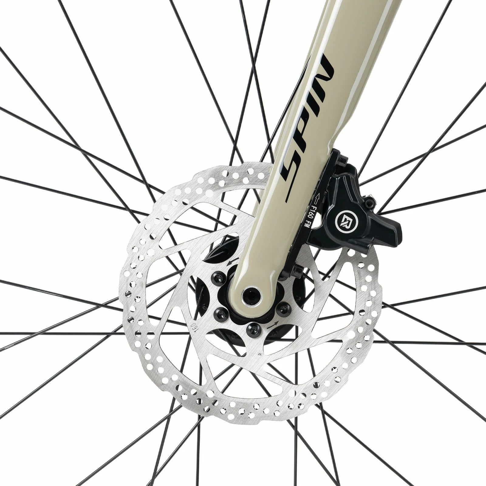 Rockbros flat bar road bike in bronze with aluminium frame and carbon fork#color_Moss Green