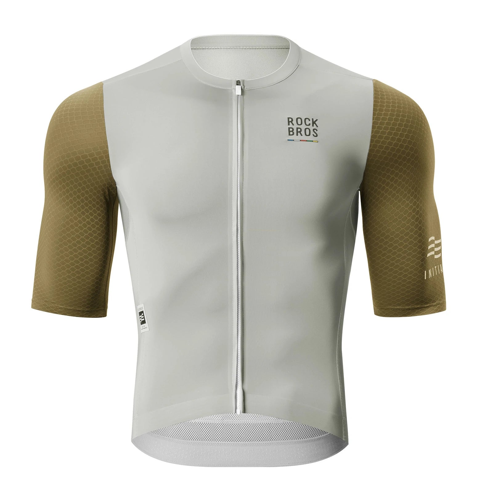 ROAD TO SKY  Men’s Cycling Jersey#Color_Gray Green