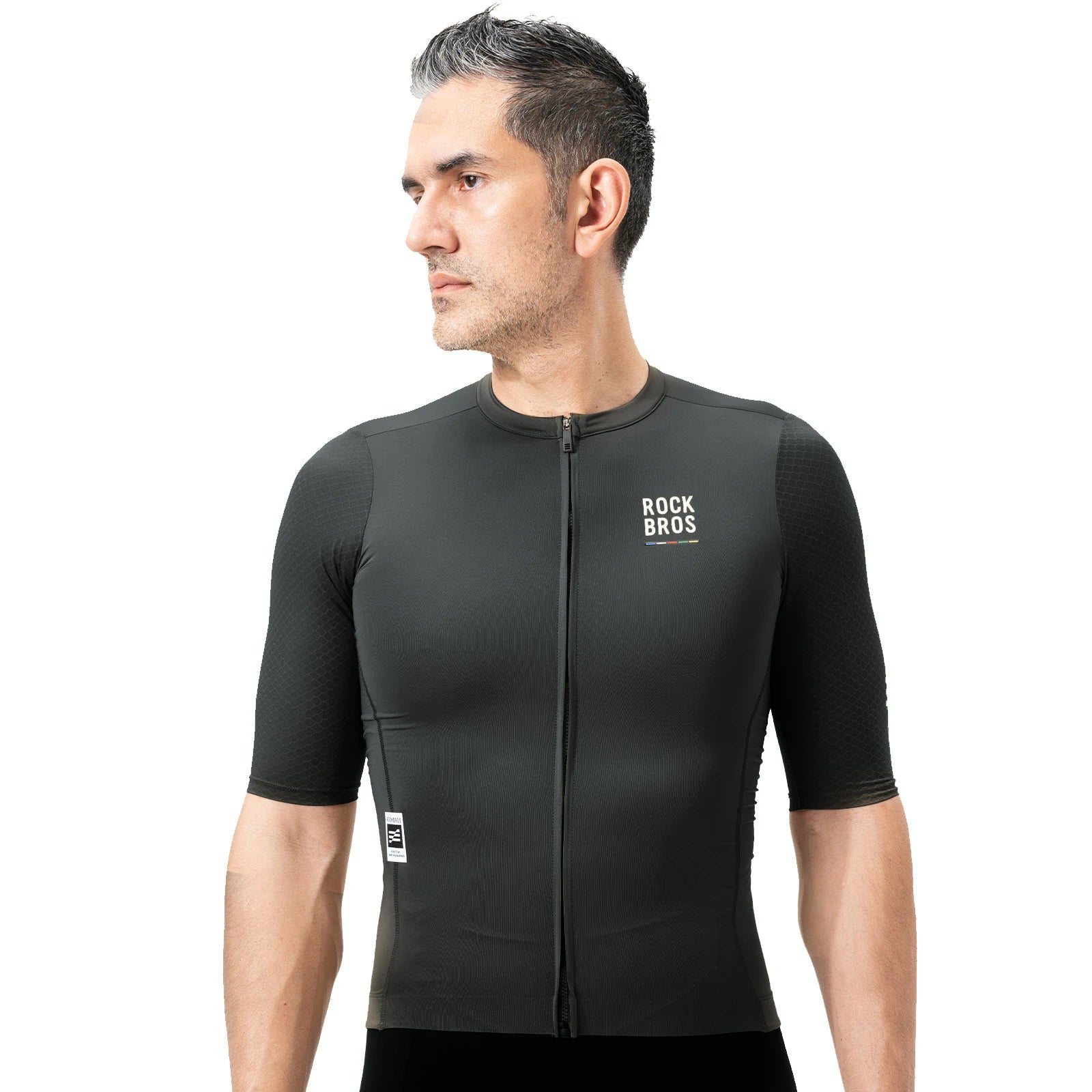 ROAD TO SKY  Men’s Cycling Jersey#Color_Black