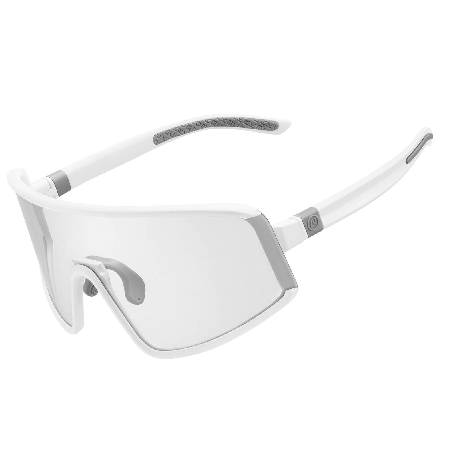 rockbros photochromic cycling sunglasses with antifog lenses and uv400 protection #Color_White (Anti-fog lens)