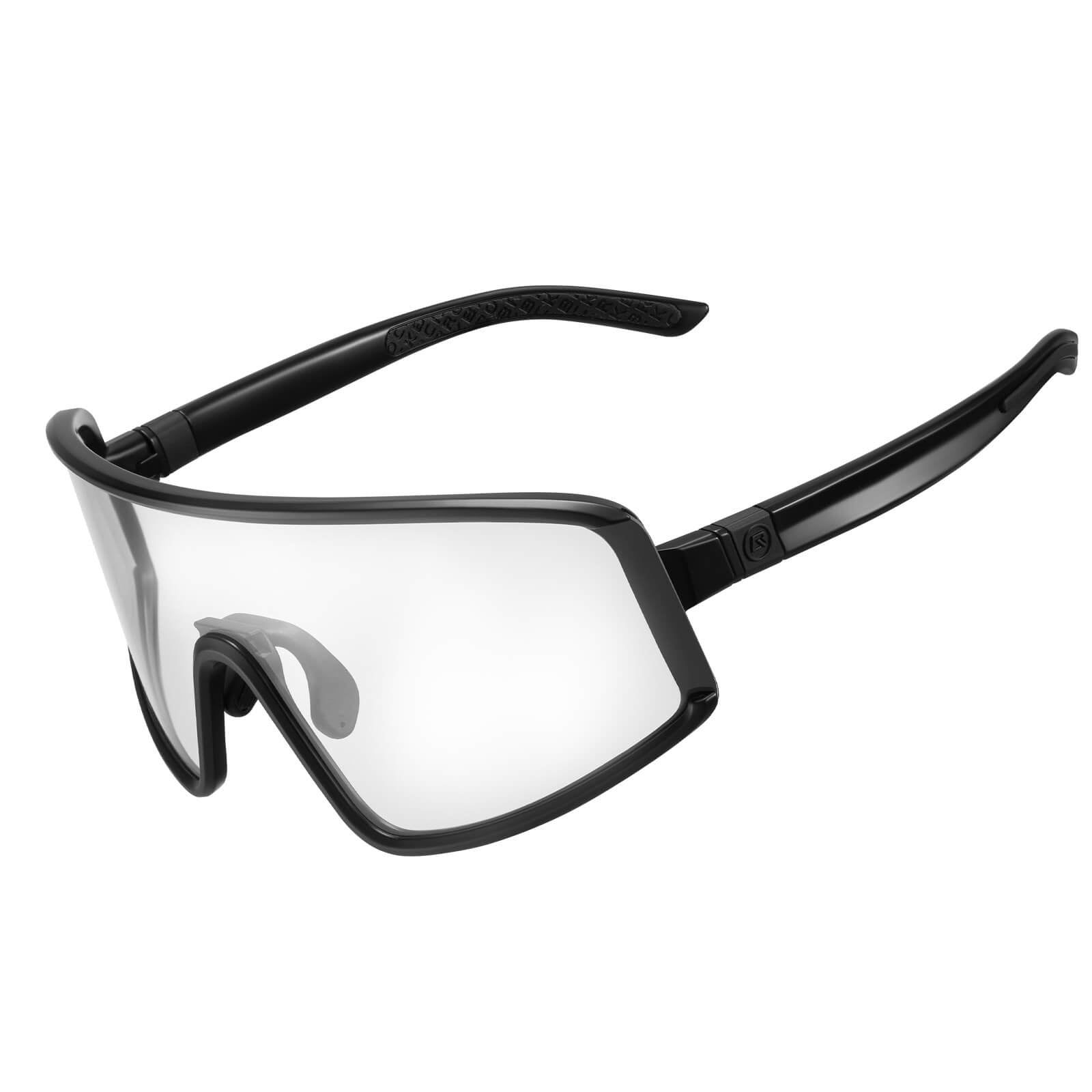 rockbros photochromic cycling sunglasses with antifog lenses and uv400 protection #Color_Black (Anti-fog lens)