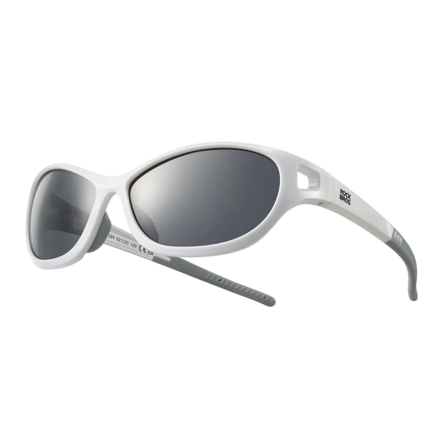 Polarised Sports Sunglasses Lightweight UV400 Protection SP394#color_white
