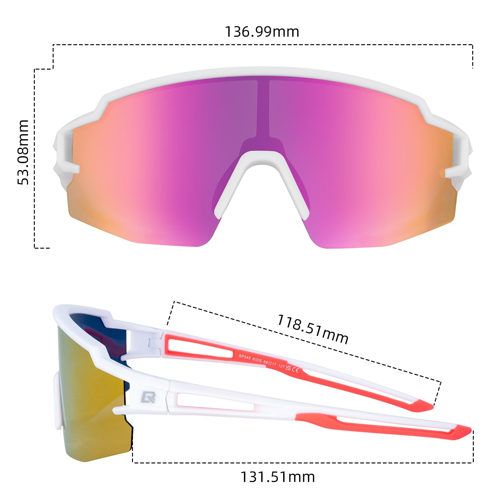 rockbros-polarized-youth-kids-cycling-sports-sunglasses-uv400-for-boys-girls-age-8-14#Color_White Pink