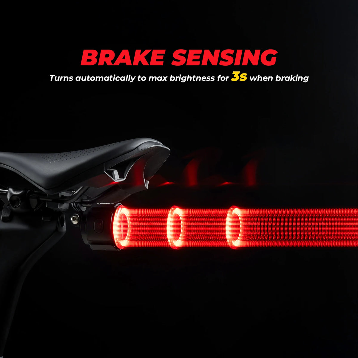 ROCKBROS Road-to-Sky Bike Rear Light - SUPER6 - ROCKBROS-UK