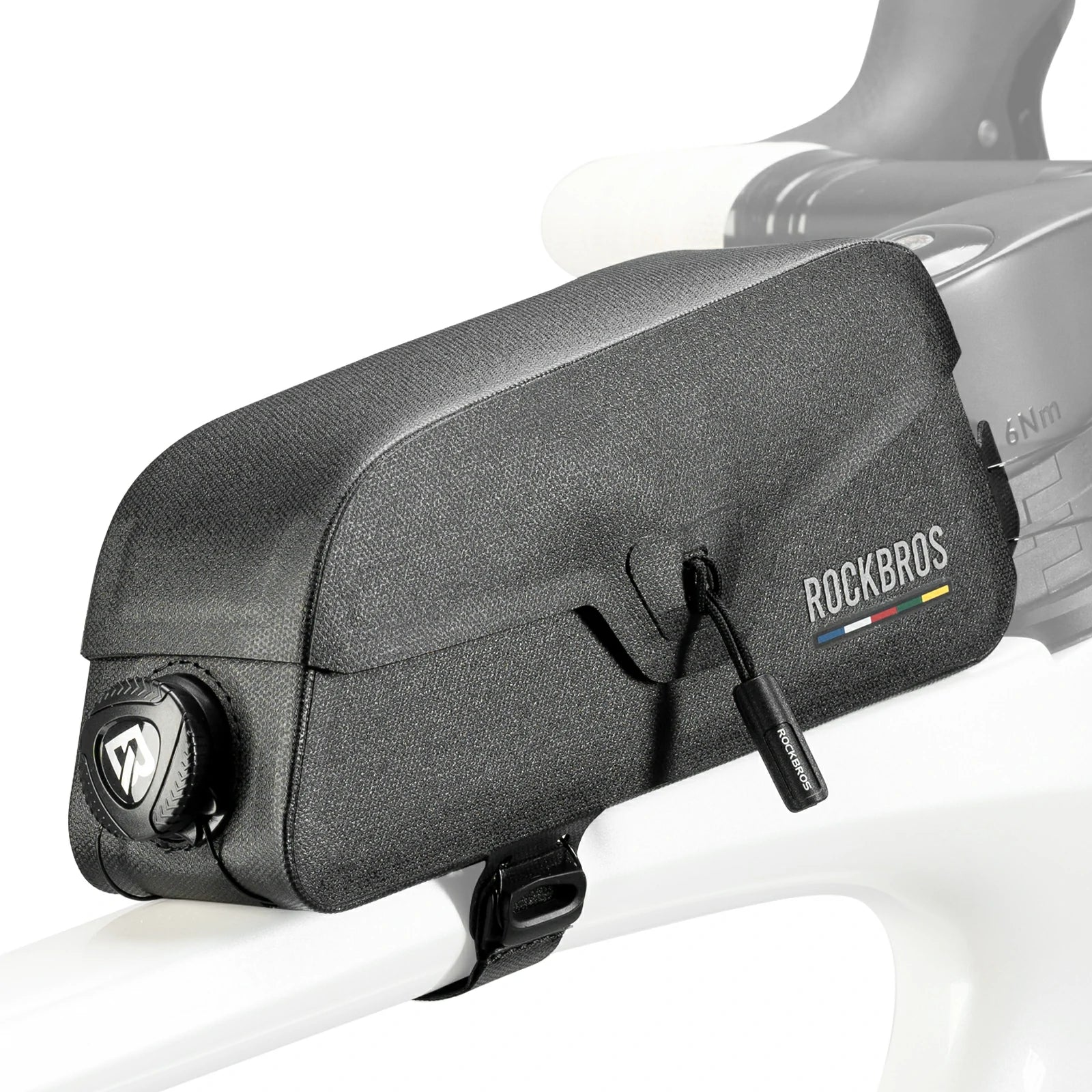 Waterproof Bike Frame Bag with Magnetic Flap for Road & Commuting