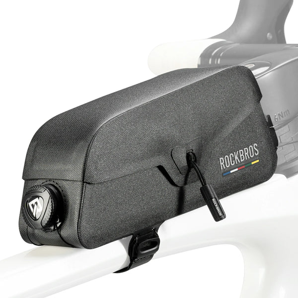 Waterproof Bike Frame Bag with Magnetic Flap for Road & Commuting