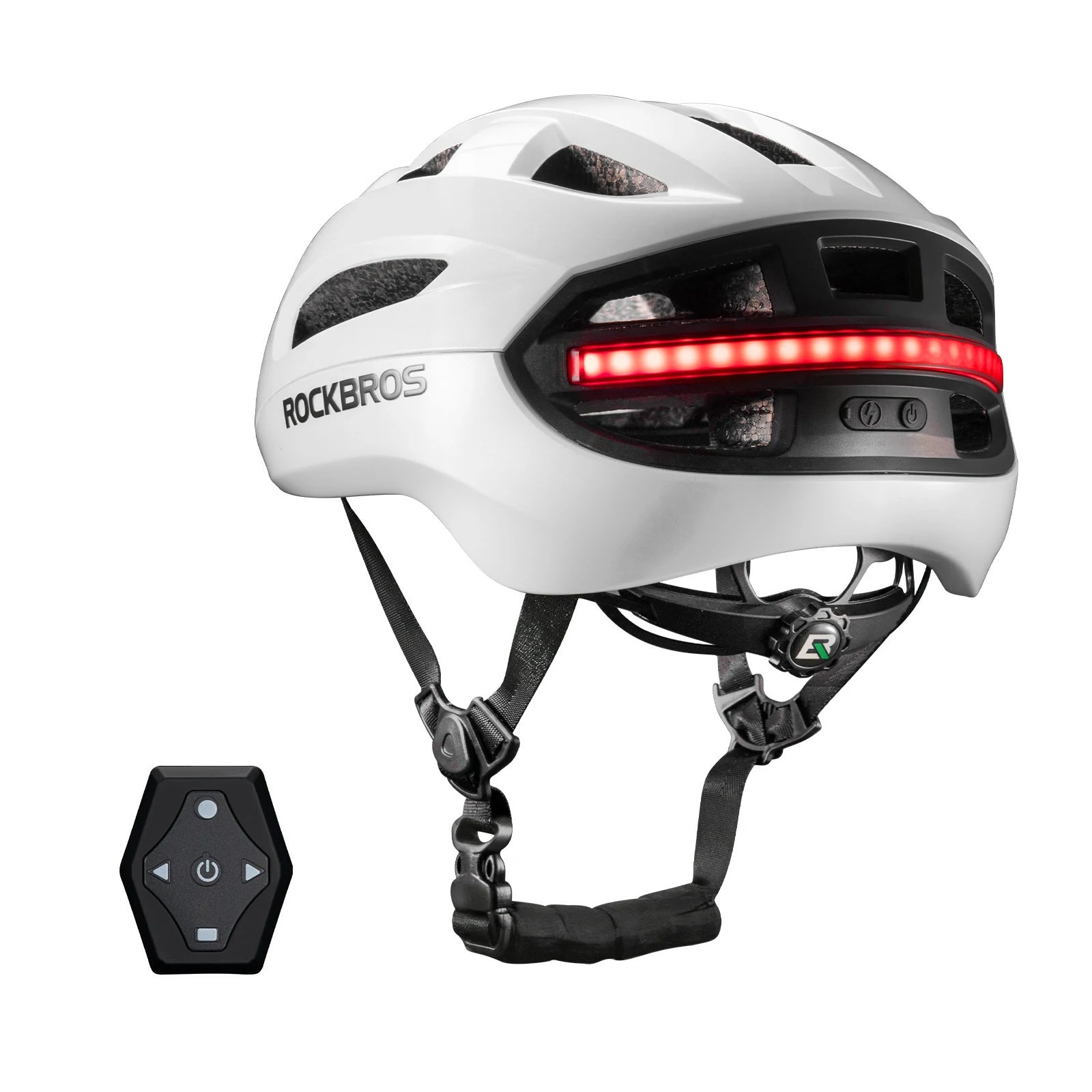 Smart Bike Helmet with Remote-Controlled Rear Light