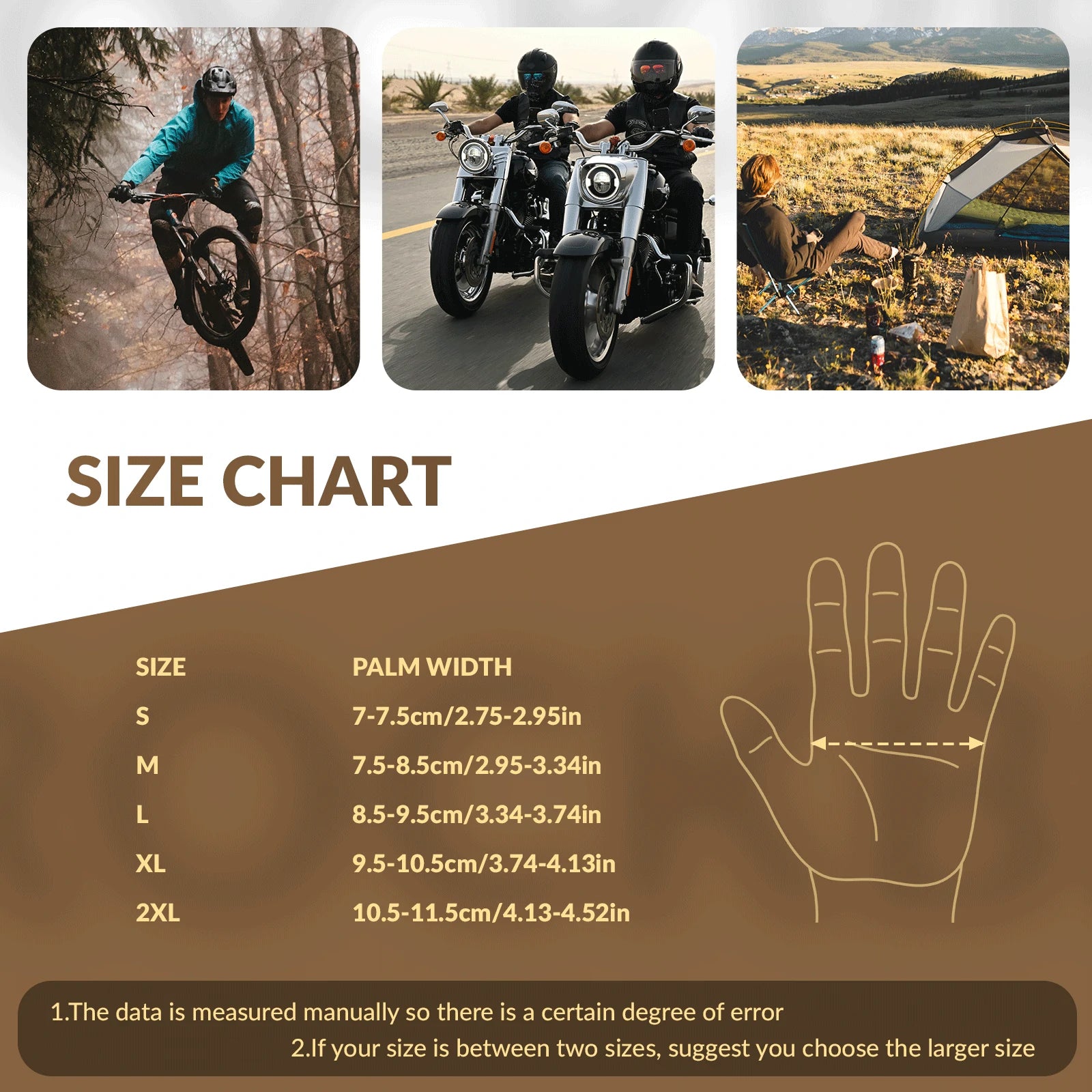 rockbros black windproof thermal full-finger cycling gloves