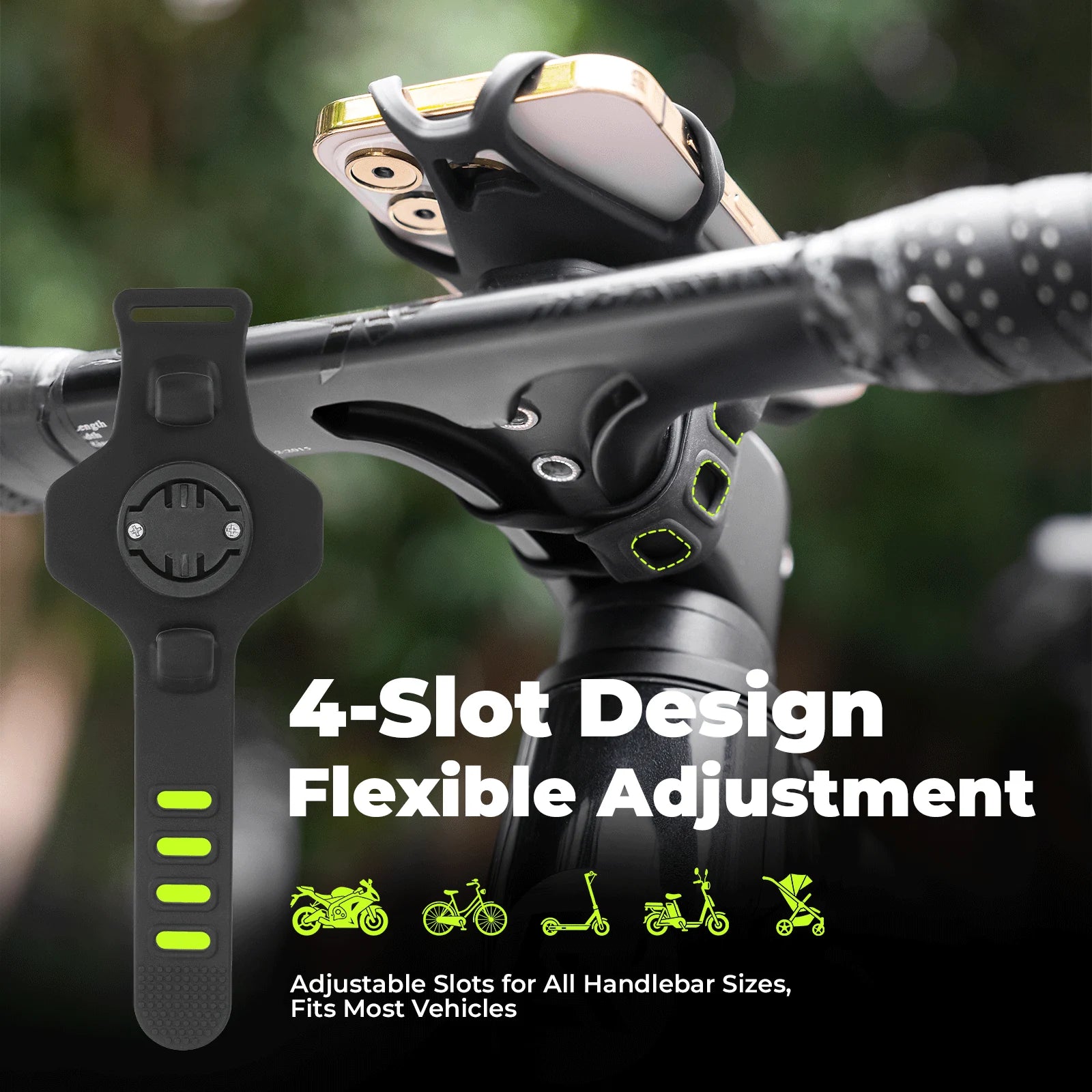 Silicone Bike Phone Holder