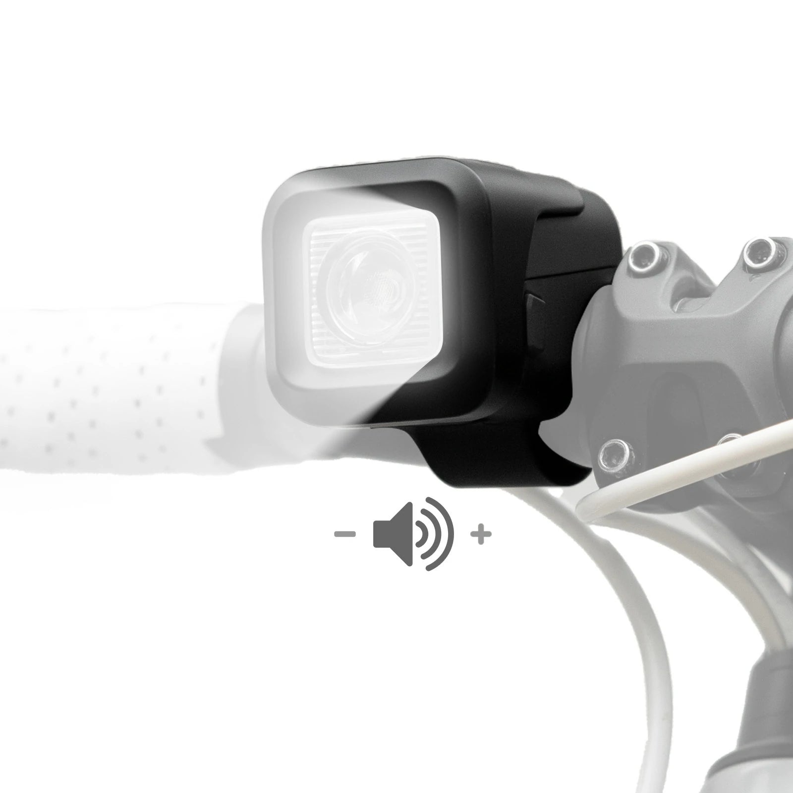 Electric Bicycle Headlight with Horn