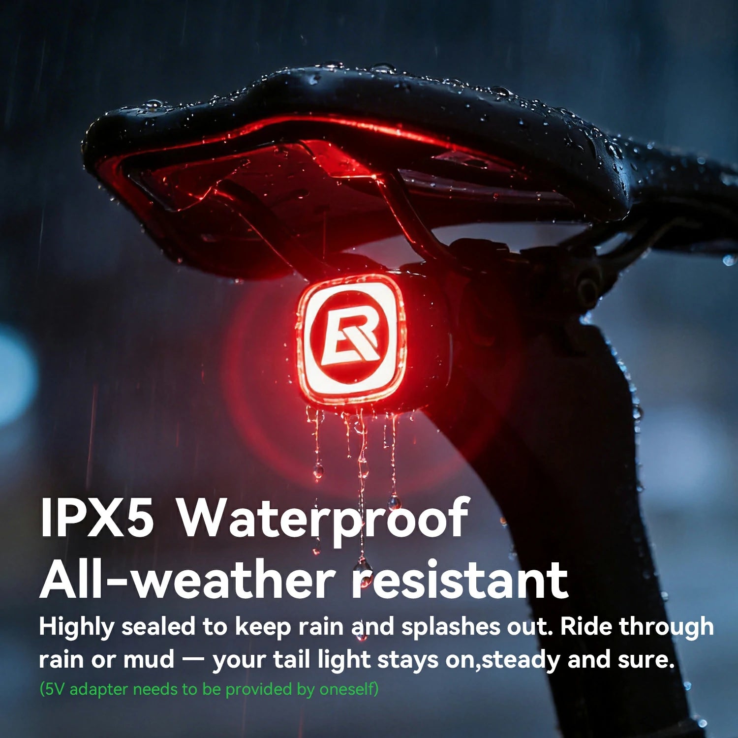 ROCKBROS Smart Bike Rear Light Q2MAX