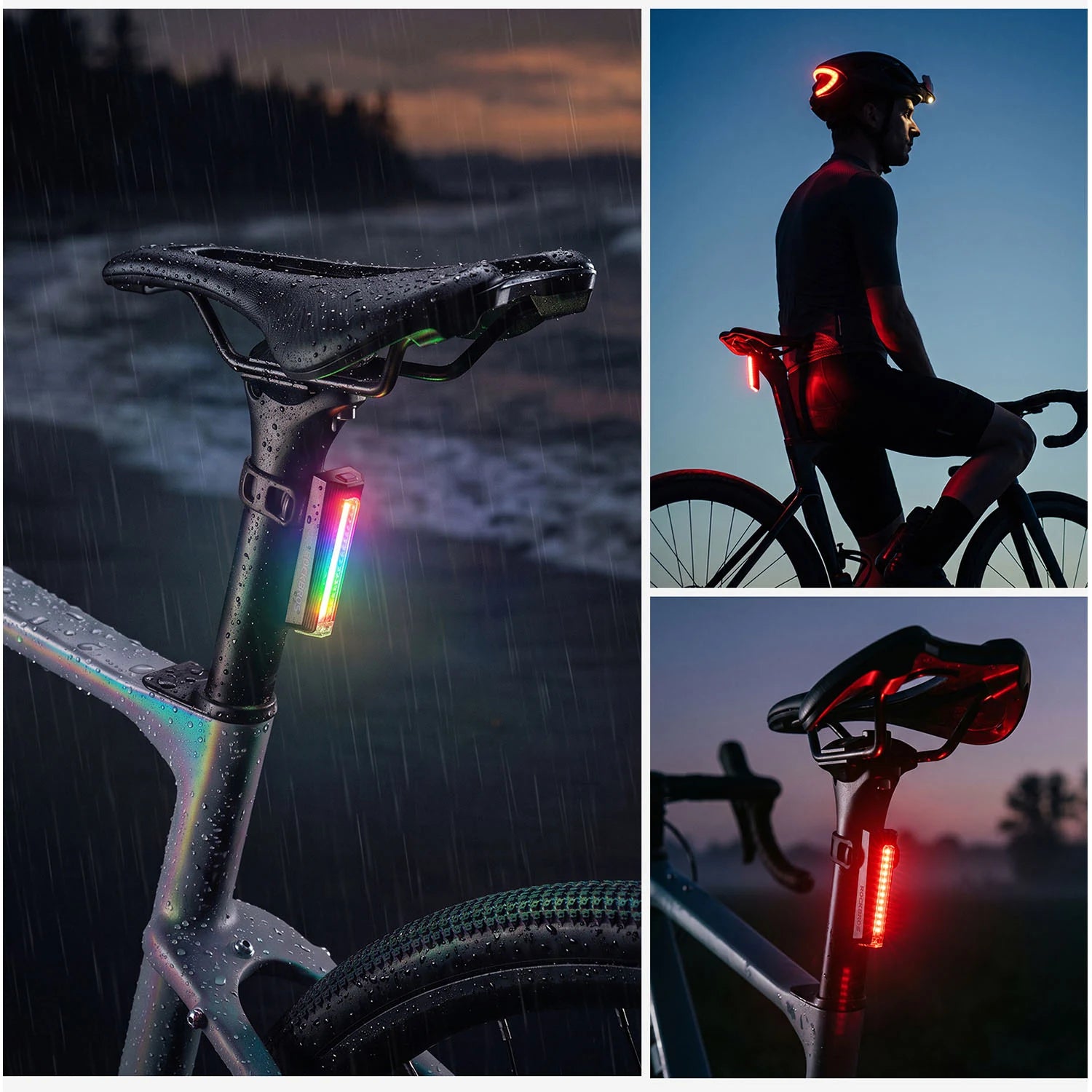 Smart Brake Sensing Bike Rear Light