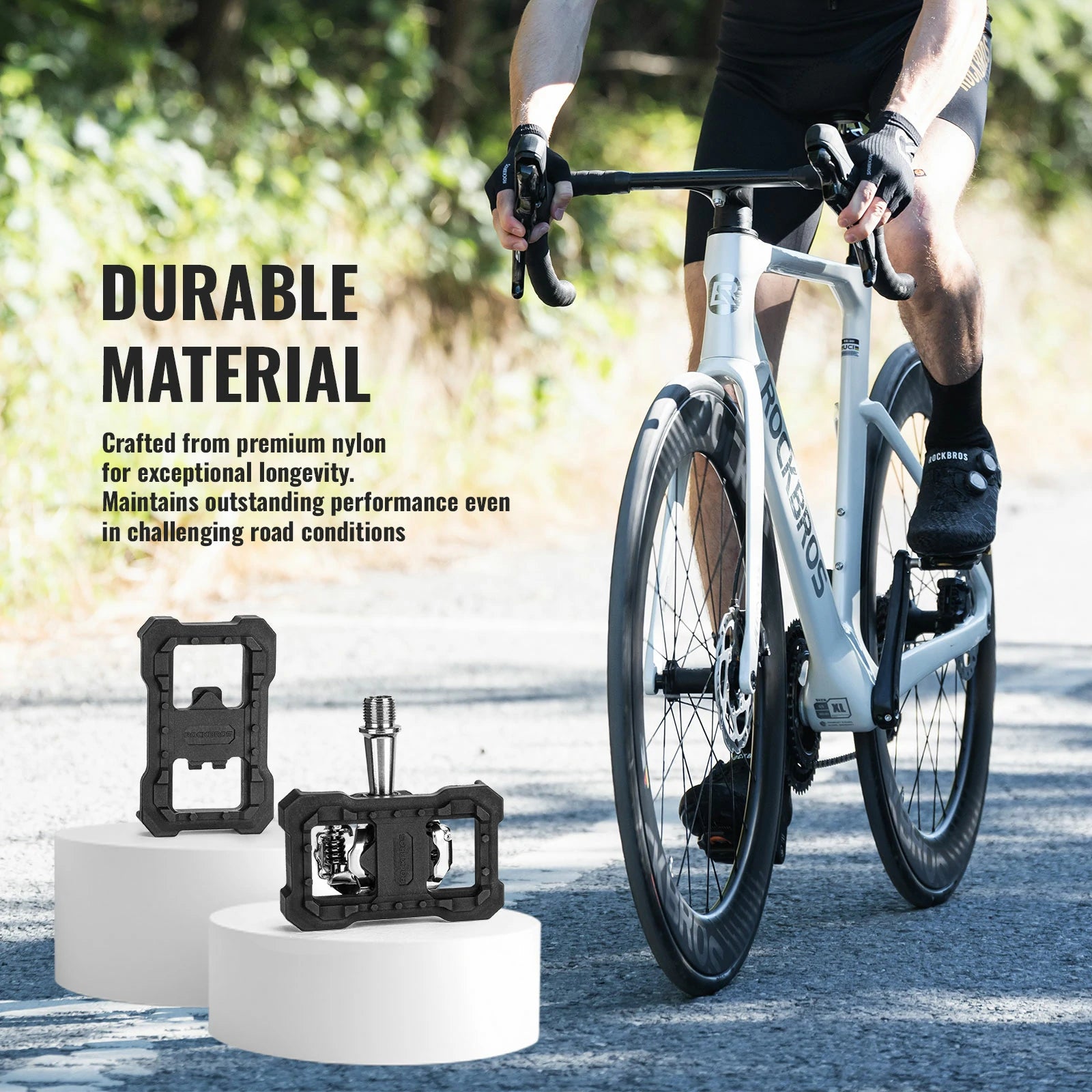 ROCKBROS spd pedal adapter compatible with shimano m520 m540 m8000 m9000