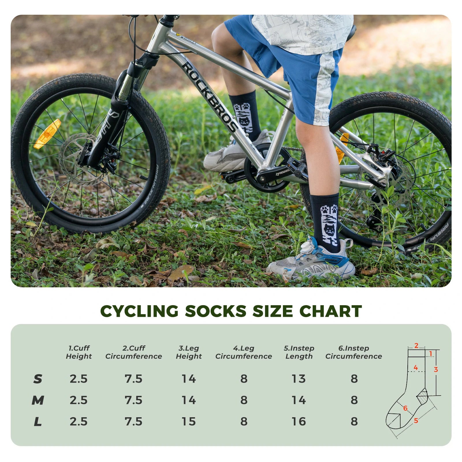 Breathable Sports Socks For Kids