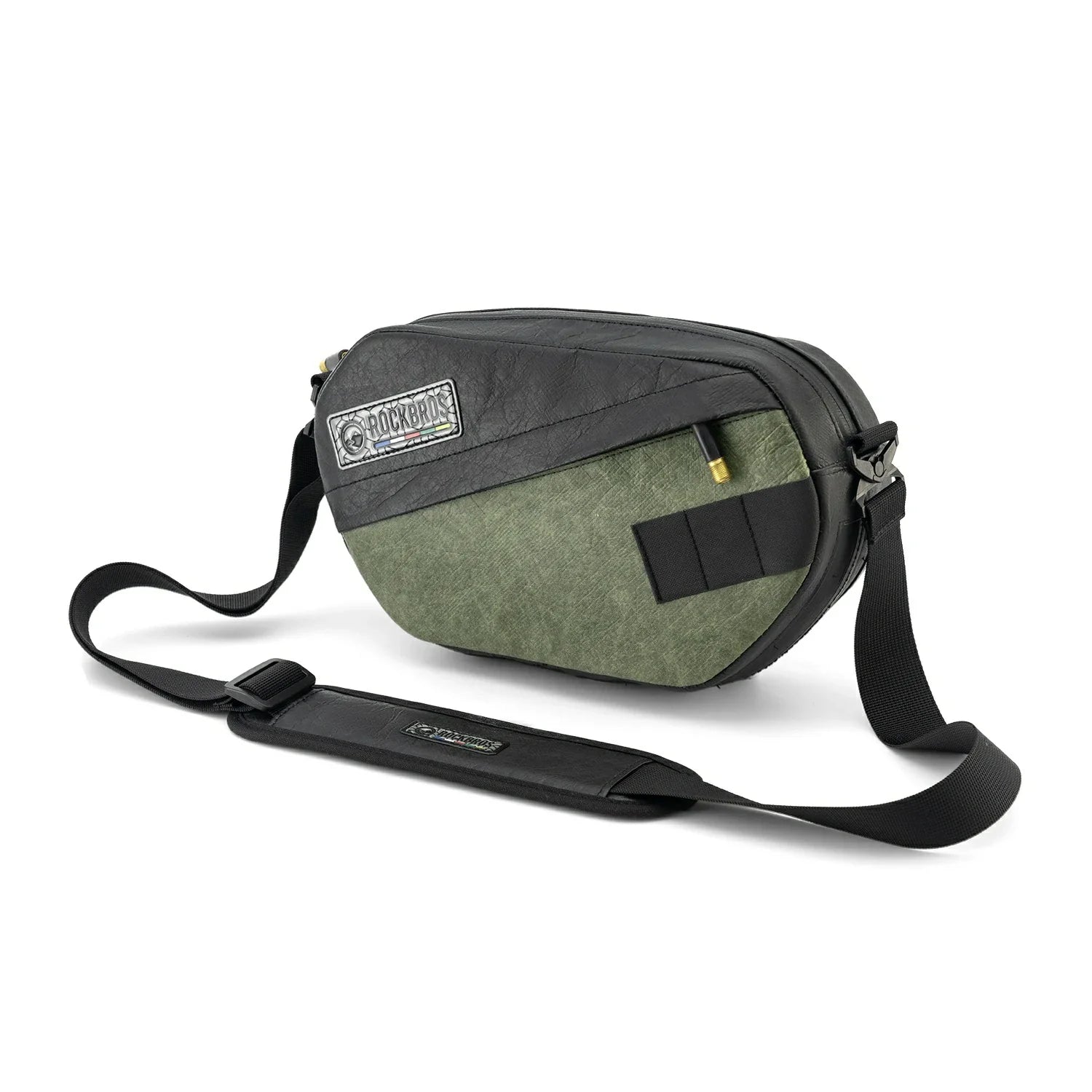 Road-to-Sky Sustainable Eco-Friendly Tyvek® Recycled Tire Bike Handlebar Bag 2.5L