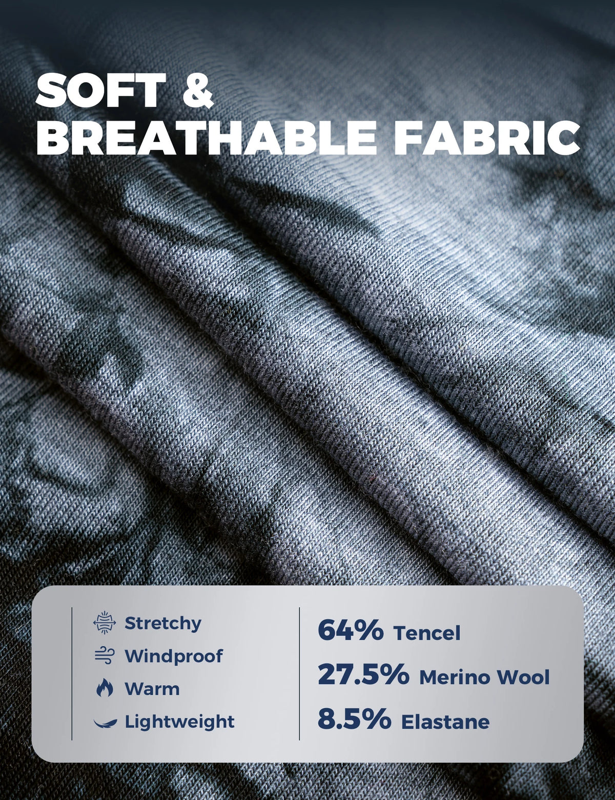 Tencel merino wool balaclava fabric