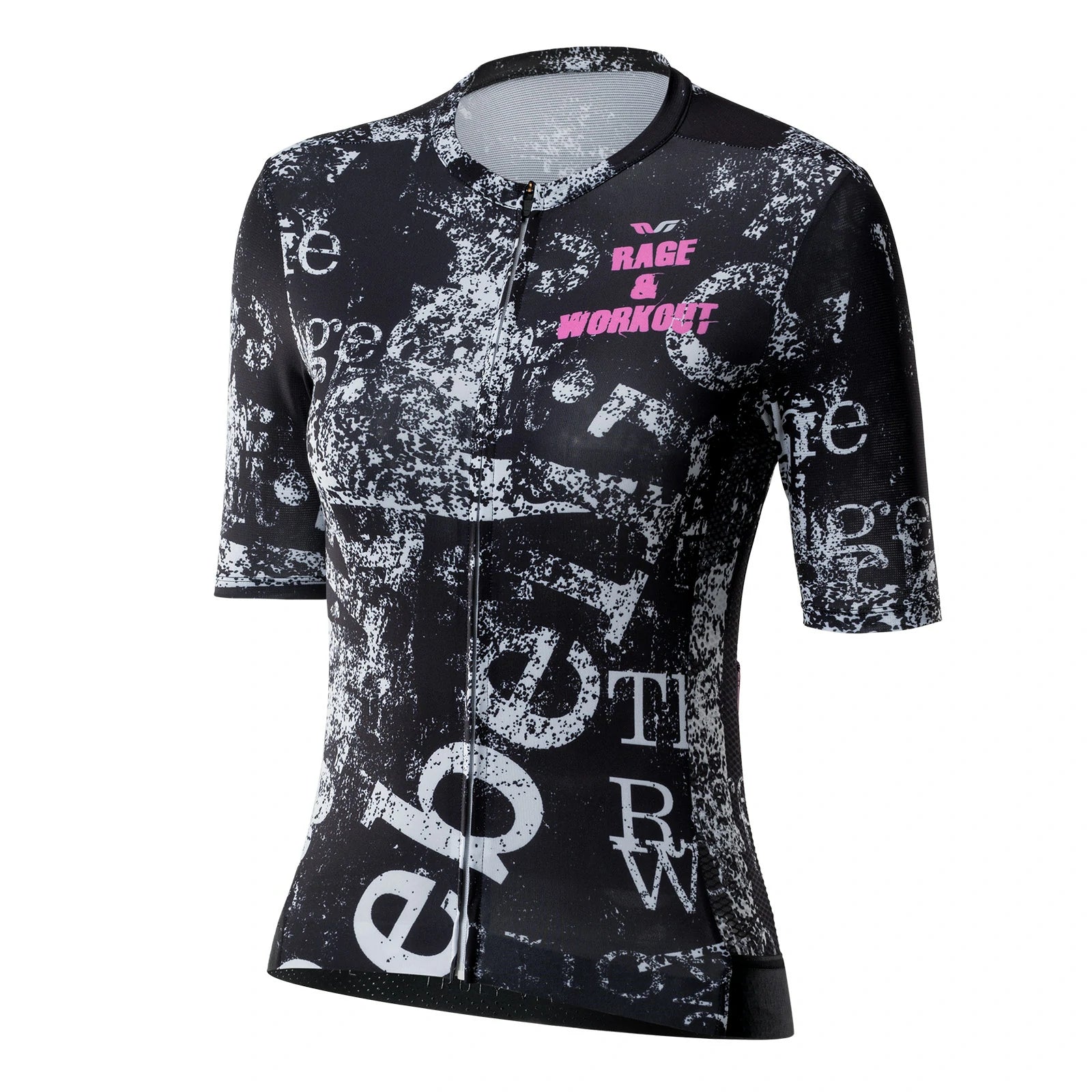 ROCKBROS tvi womens cycling jersey short sleeve lightweight
#Color_Black