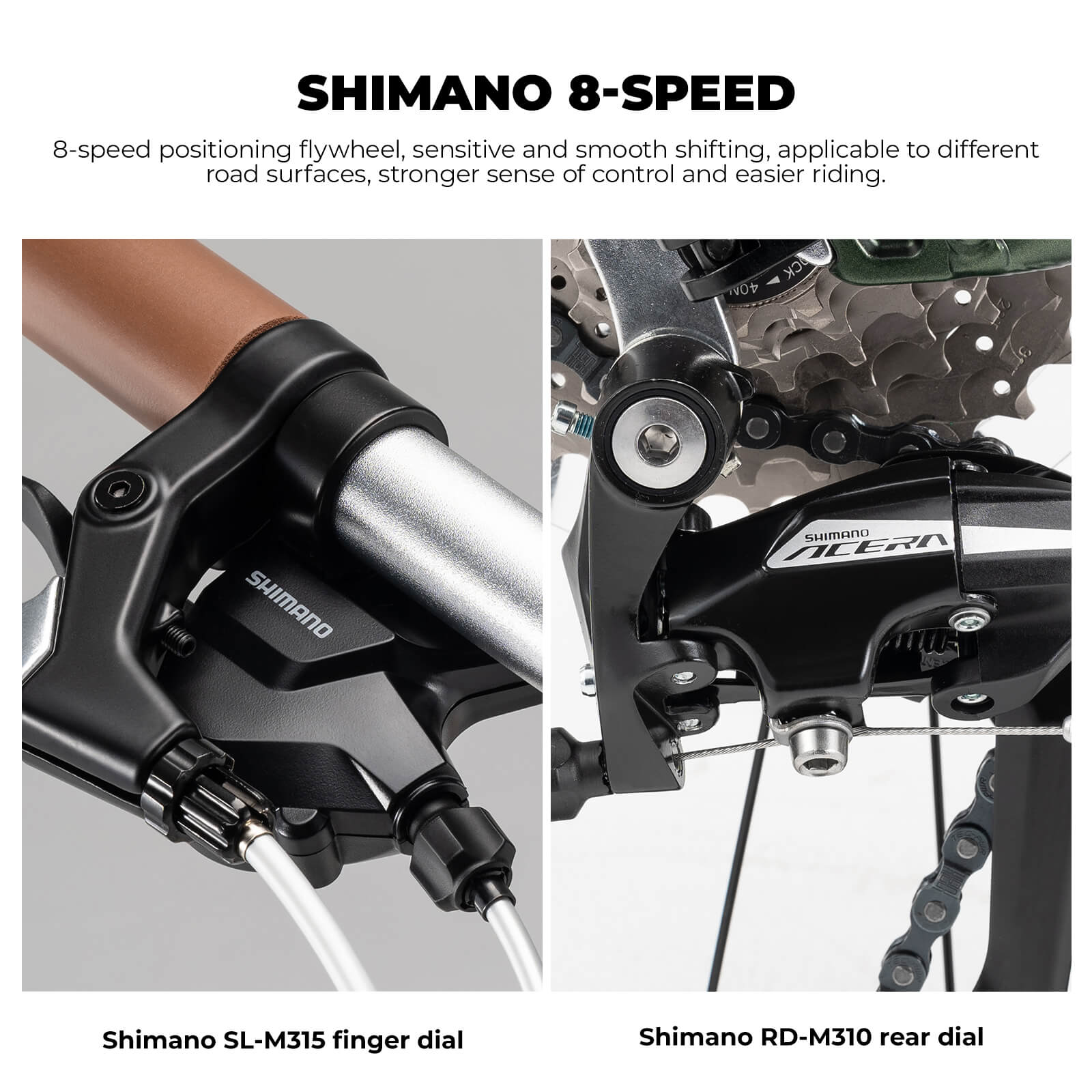 rockbros Folded view of the VDS 20-inch folding bicycle for easy storage.
#color_green