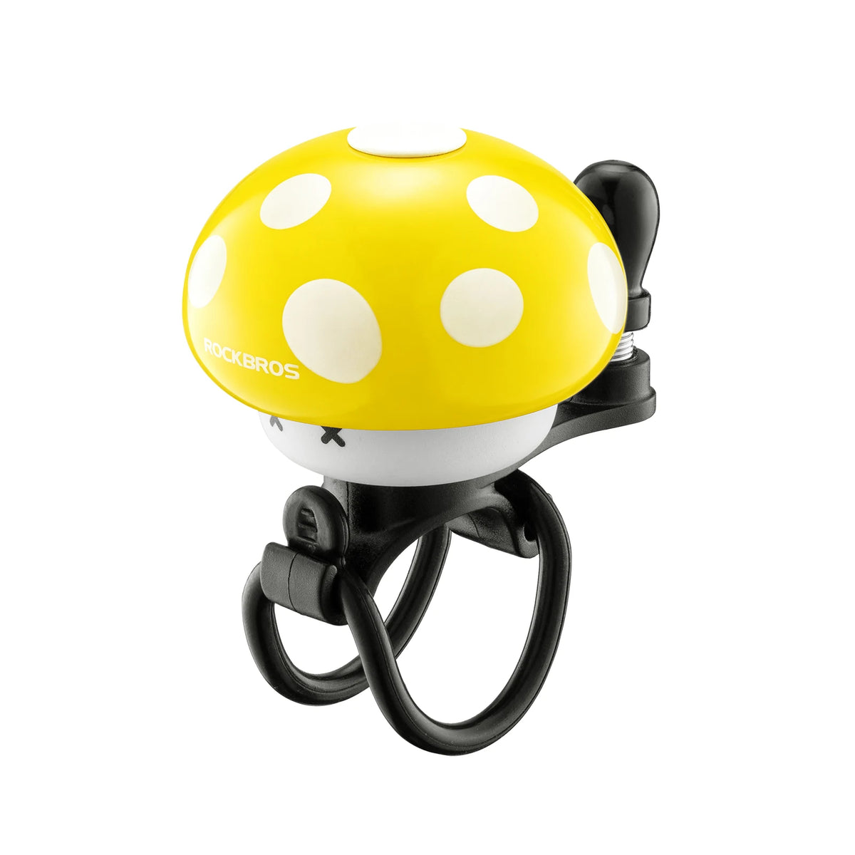 Vintage cartoon bicycle bell Yellow#Color_Yellow