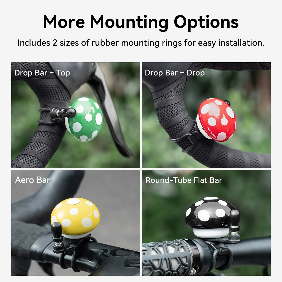 Vintage cartoon bicycle bell detail