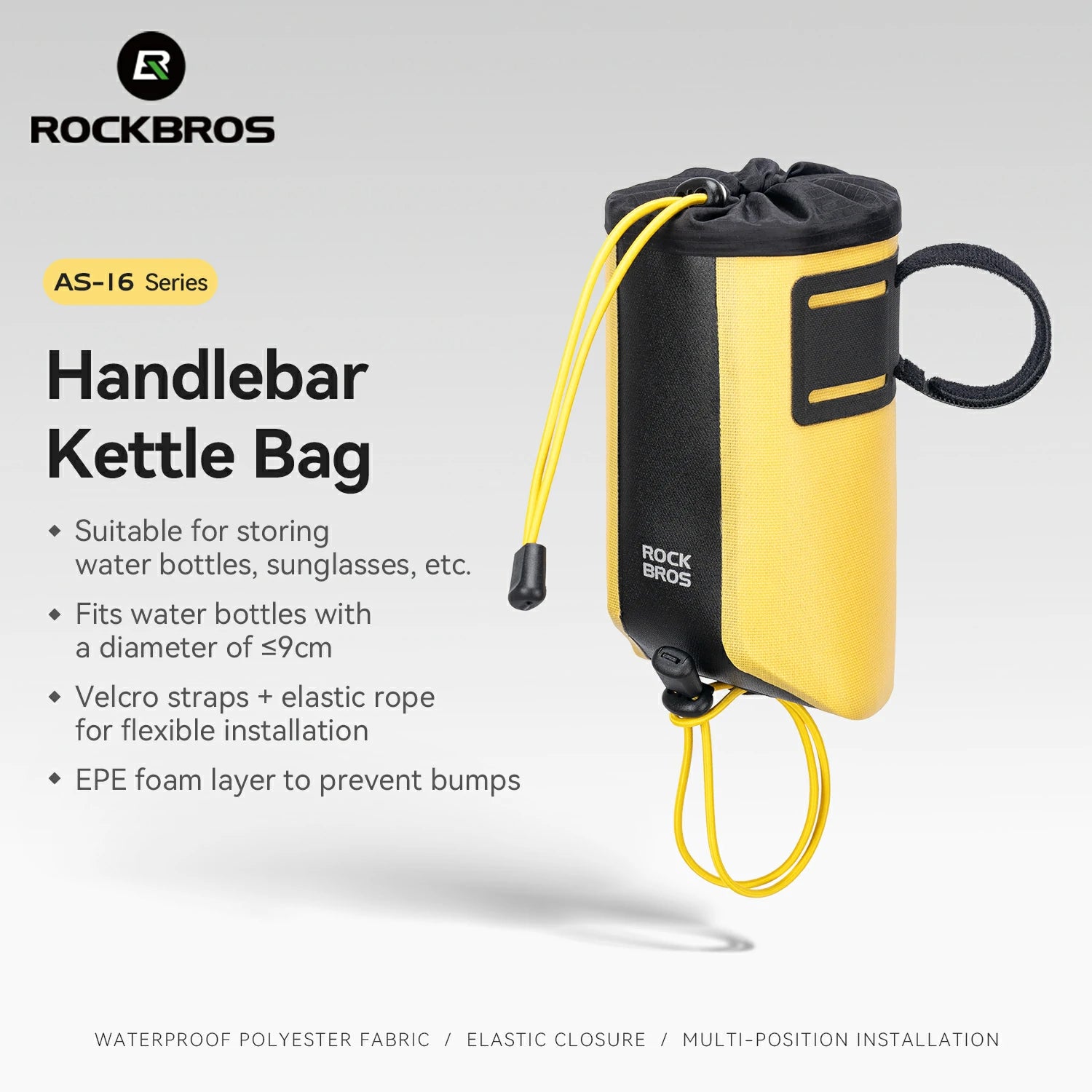 Waterproof Bike Handlebar Bottle Bag AS-162