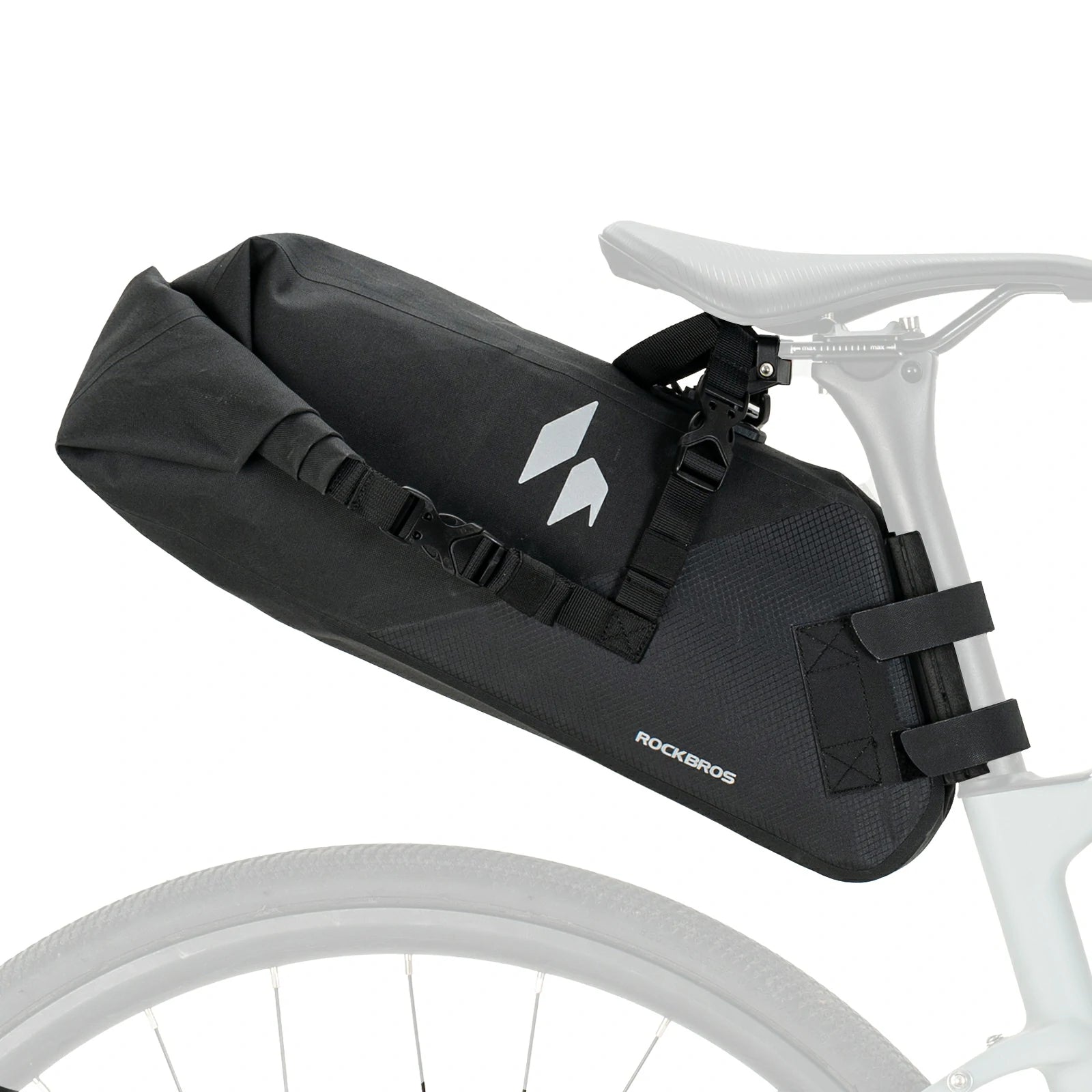 RideMate 100% 13L Waterproof Bike Saddle Bag
