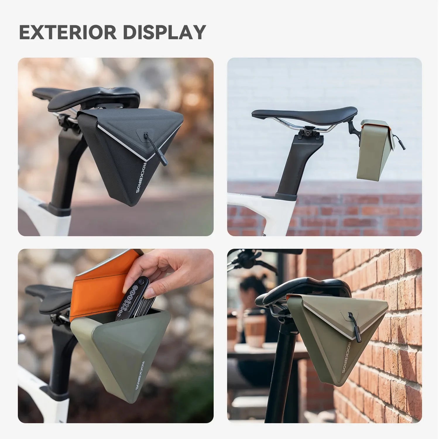 Waterproof Magnetic Saddle Bag 0.6L
