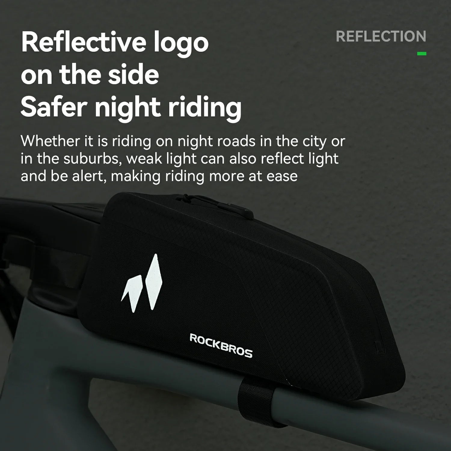 waterproof upper tube bag fully sealed frame fit