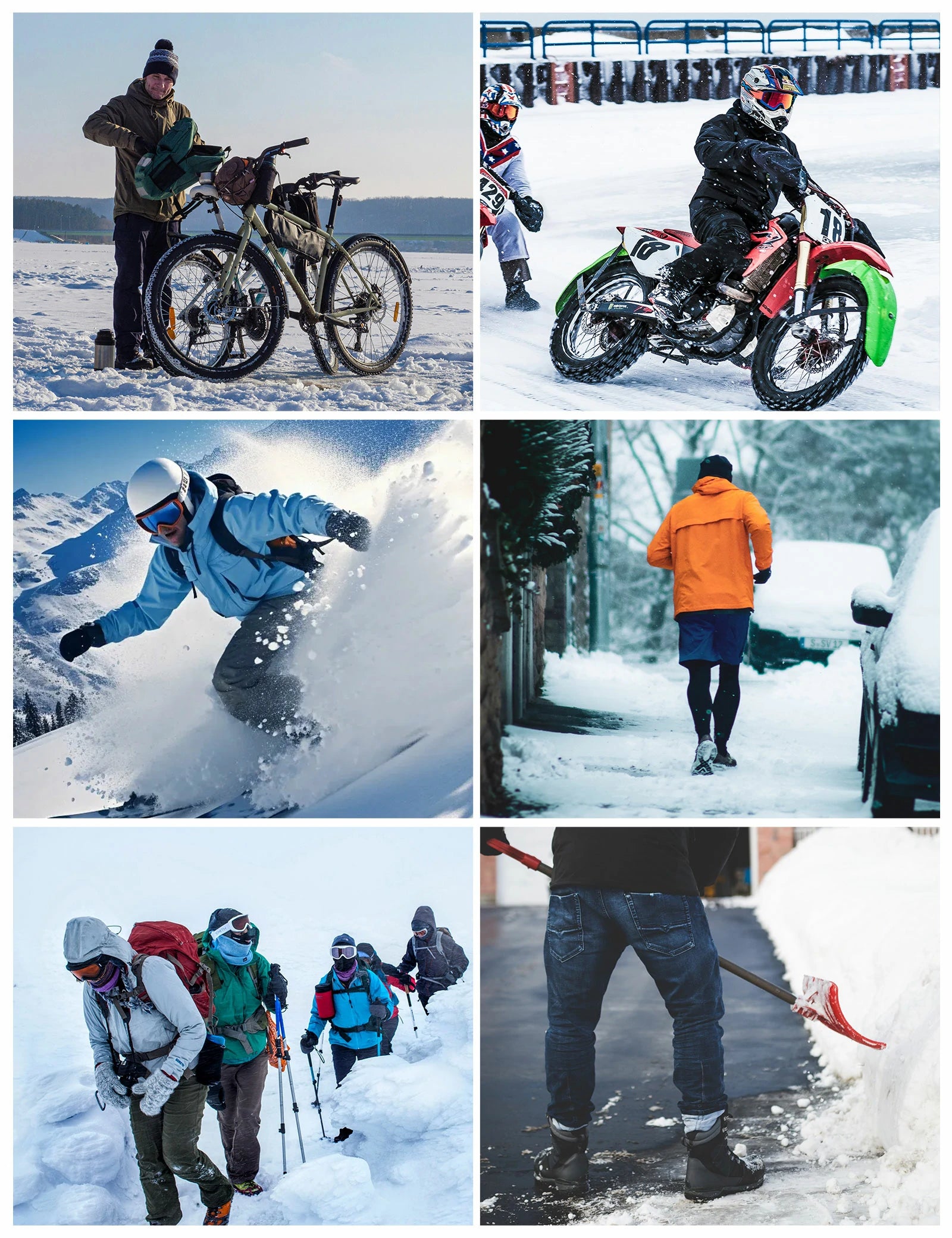 Winter Cycling Cap Windproof Thermal