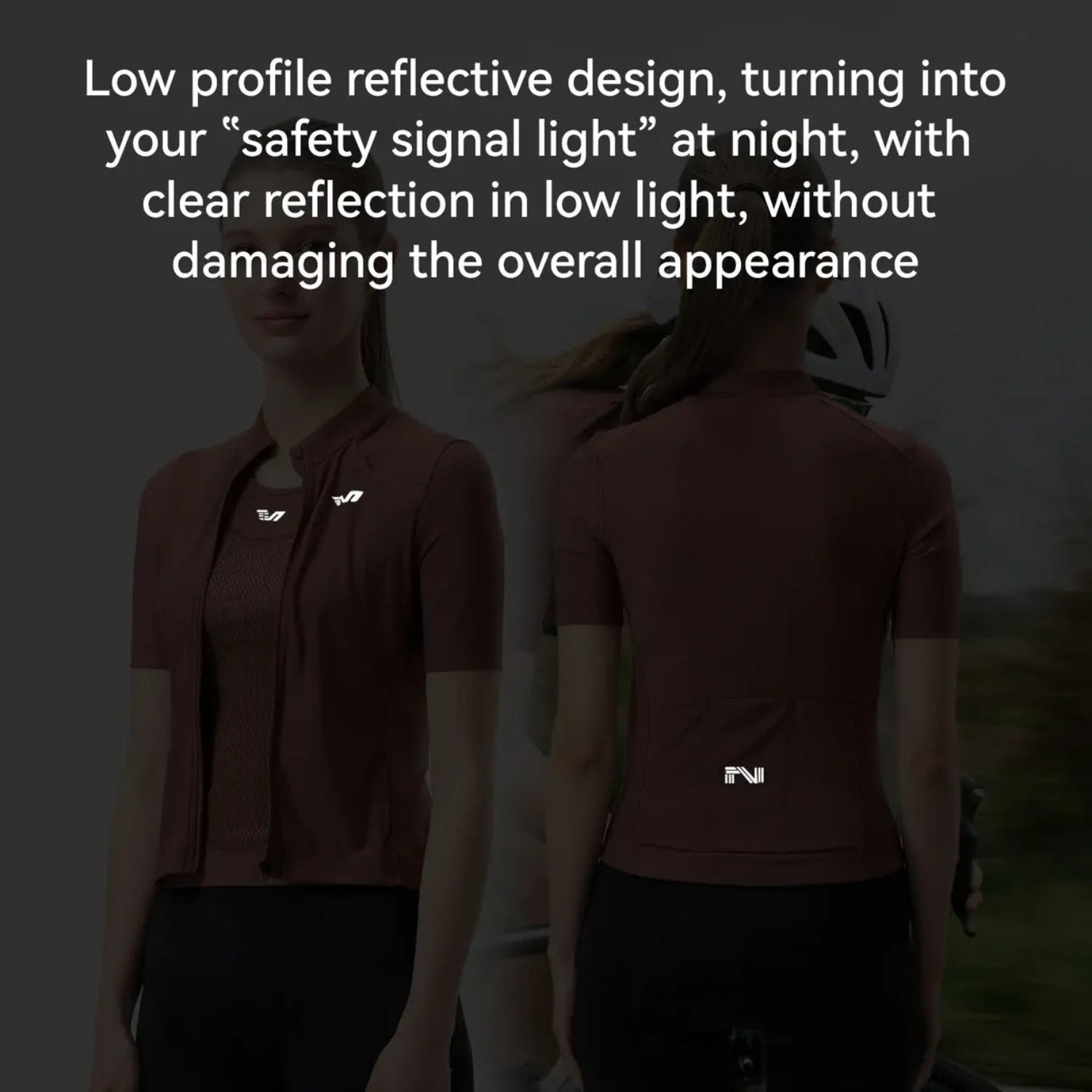 Women's 2-in-1 Short Sleeve Cycling Jersey#Color_Baby Blue