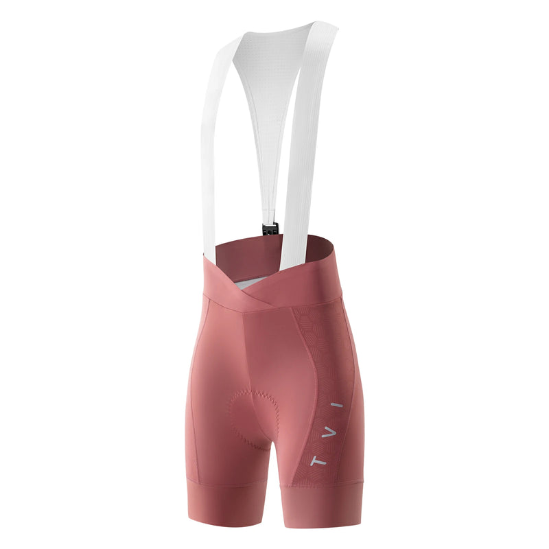 Women’s Cycling Bib Shorts with Magnetic Straps & Padding UK#color_pink